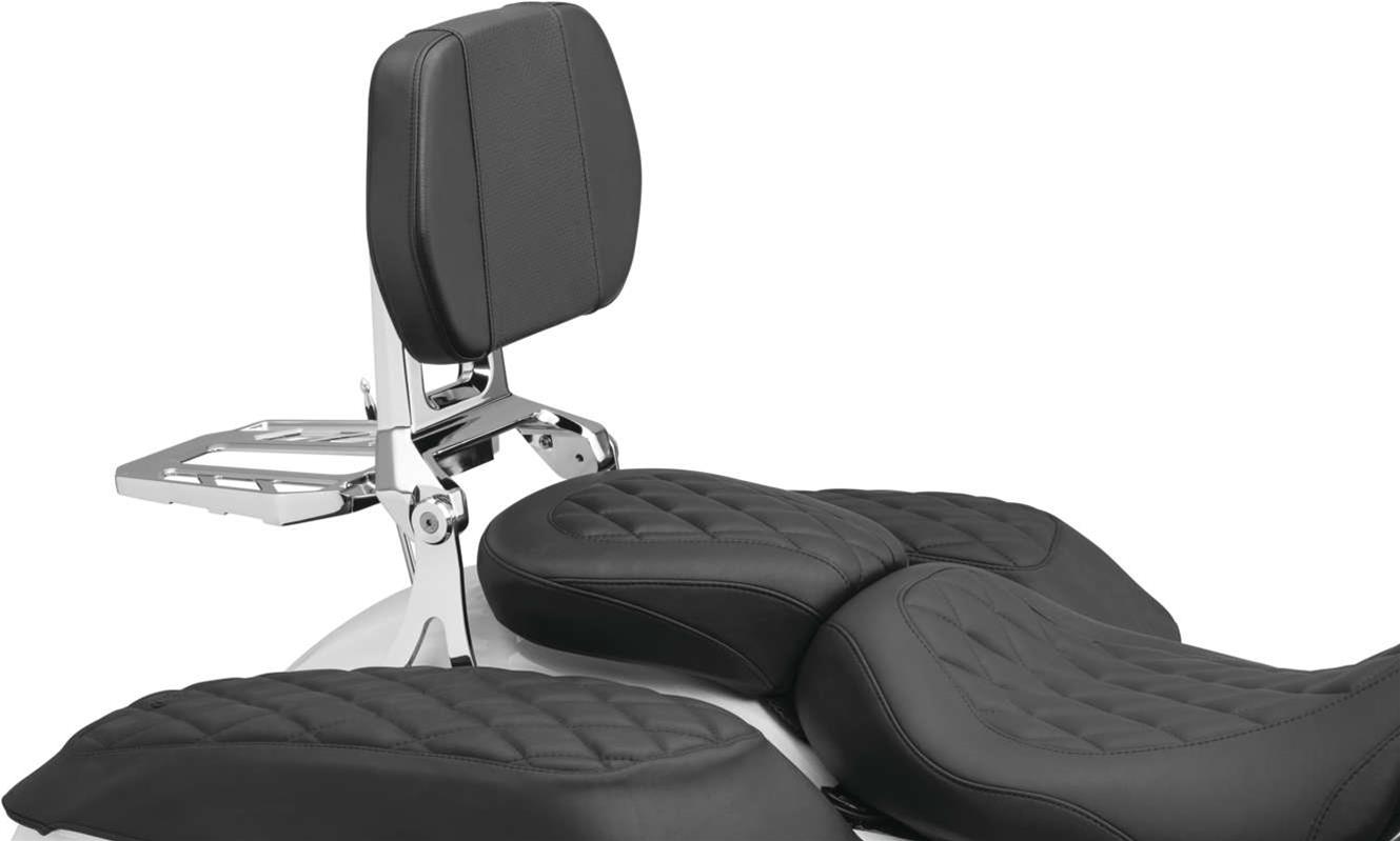 Kuryakyn Backrests 505101 NEO DRVR & PASSNGR BCKRST CHR thumbnail 2