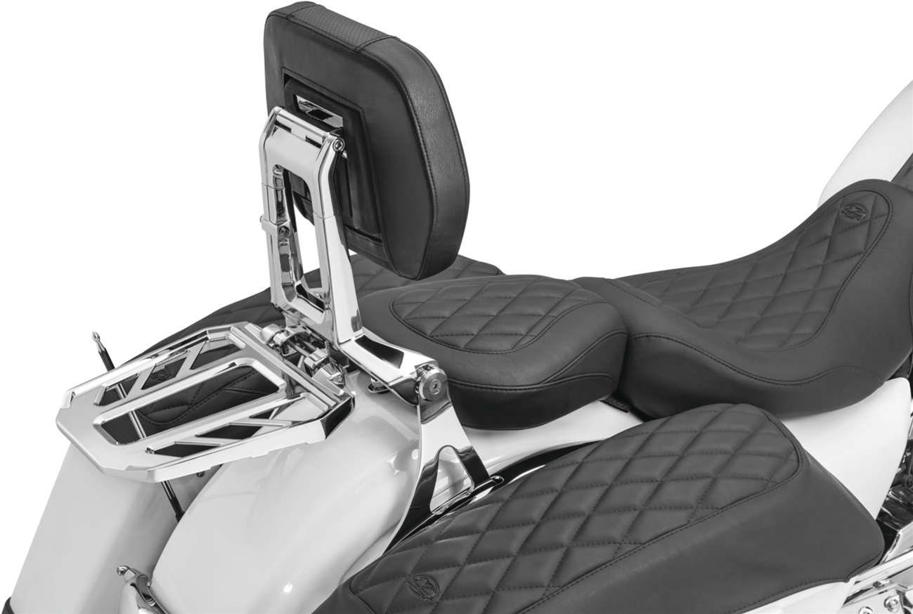 Kuryakyn Backrests 505101 NEO DRVR & PASSNGR BCKRST CHR thumbnail 5