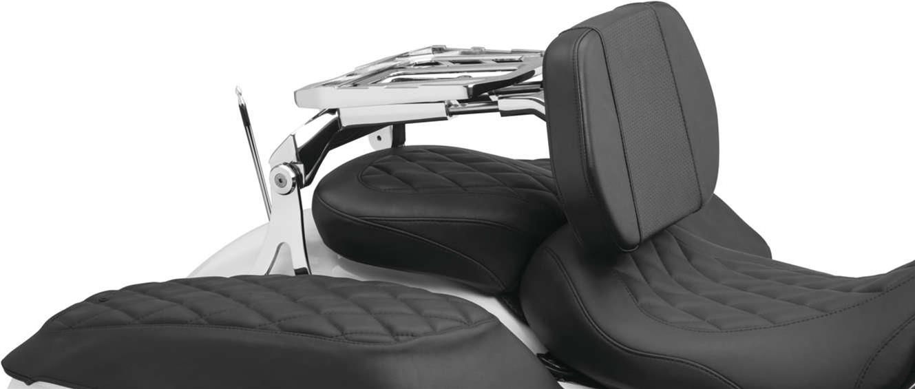 Kuryakyn Backrests 505101 NEO DRVR & PASSNGR BCKRST CHR thumbnail 4