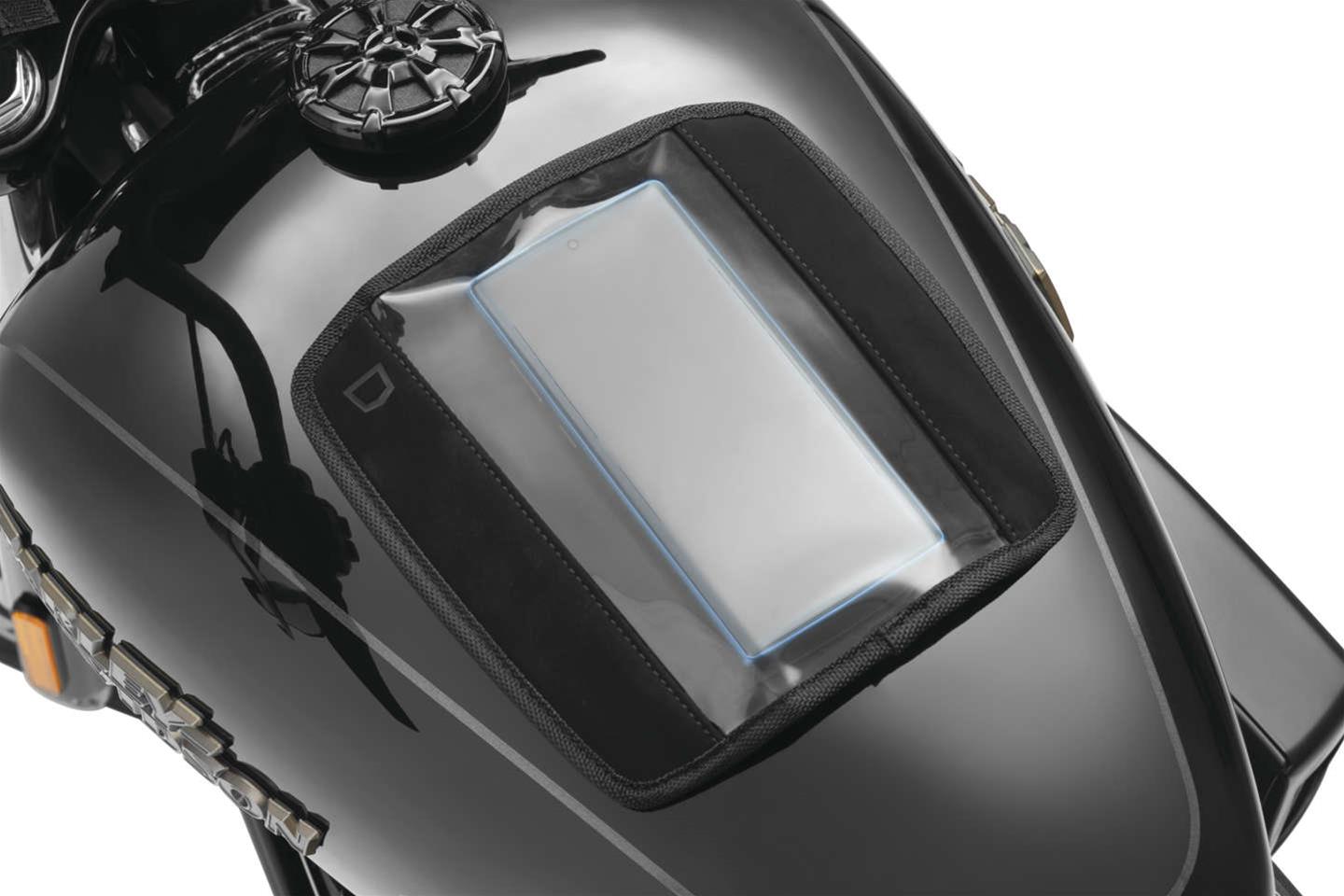 Kuryakyn Backrest Accessories 424895 Luggage Quick-Stash XL Magnetic Device Tank Pouch QUICK-STASH XL TANK POUCH