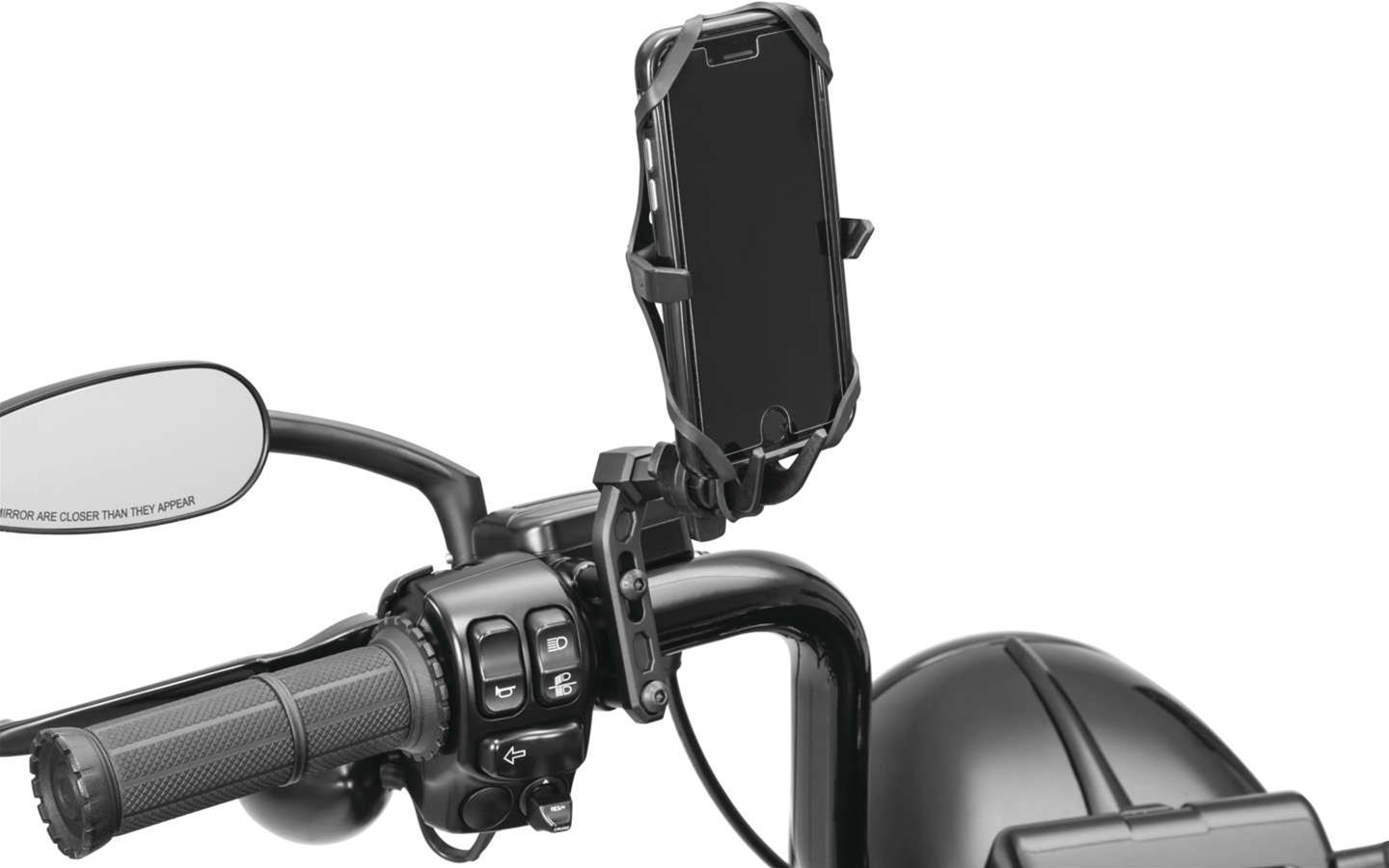 Kuryakyn Mobile and Media Device Holders 505124 Audio Video & Navigation Free-Flex Cup Holder FREE-FLX DEVICE HLDRPERCH MNT