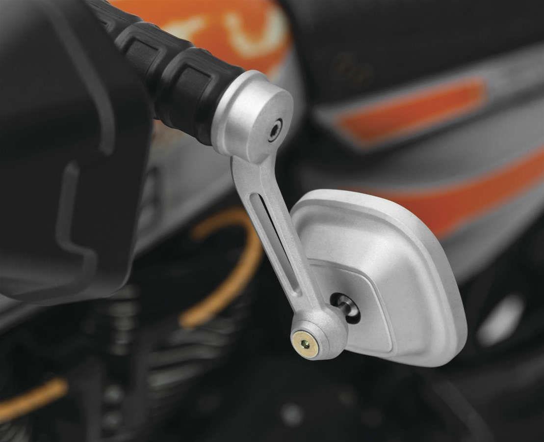 Kuryakyn Dillinger Bar End Mirrors 6656 DILLINGER BAR END MIRRORS SIL