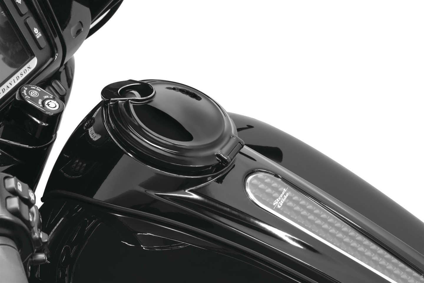 Kuryakyn Fuel Doors 505744 & Air Easy Fill Door EASY FILL FUEL DOOR/ HD/ BLK thumbnail 3