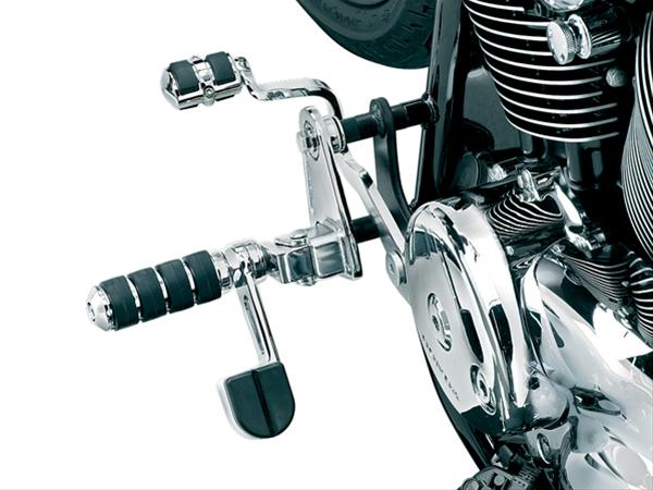 Kuryakyn Replacement ISO Stirrup Arms 8078 Arms, Arm, Multi-Fit, ISO-Stirrups, Right or Left, Chrome, Each