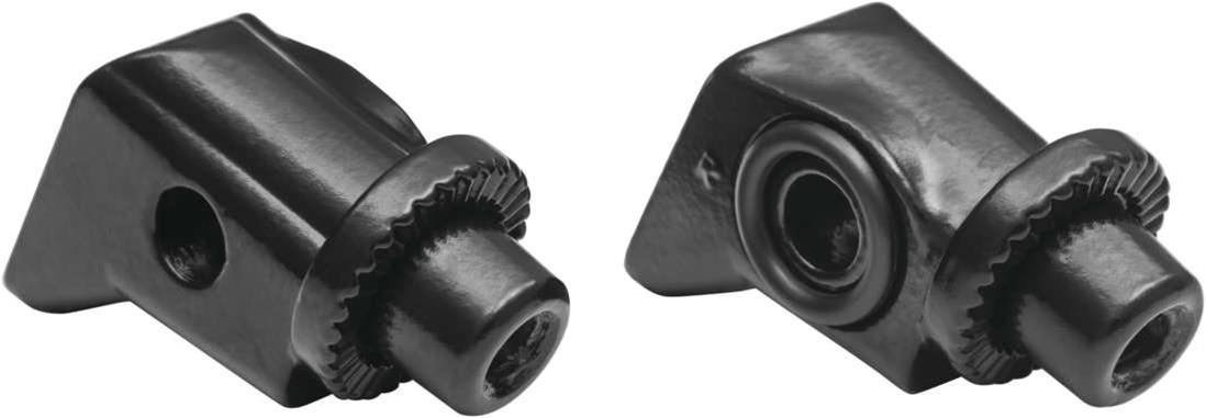 Kuryakyn Foot Control Components 504513 Controls Splined Peg Adaptors for Adventure Bikes FOOTPEG ADPT REAR SAT BLK BMW thumbnail 2