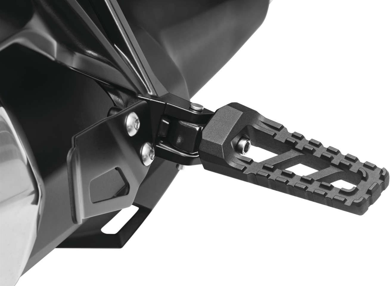 Kuryakyn Foot Control Components 504514 Controls Splined Peg Adaptors for Adventure Bikes FOOTPEG ADPT REAR S BK AF TWIN