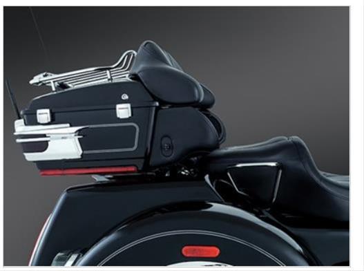 Kuryakyn Tour Pak Relocation Kits 8957 Saddle Bag Accessories,Tour Relocation, Steel, Chrome, Harley-Davidson®, Each thumbnail 3