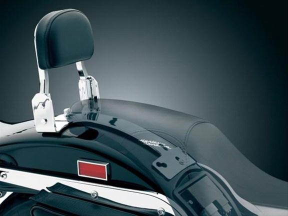 Kuryakyn Plug-N-Play Backrest Mounts 8998 Mount, Plug-N-Play, Fixed, Steel, Chrome, Each thumbnail 4