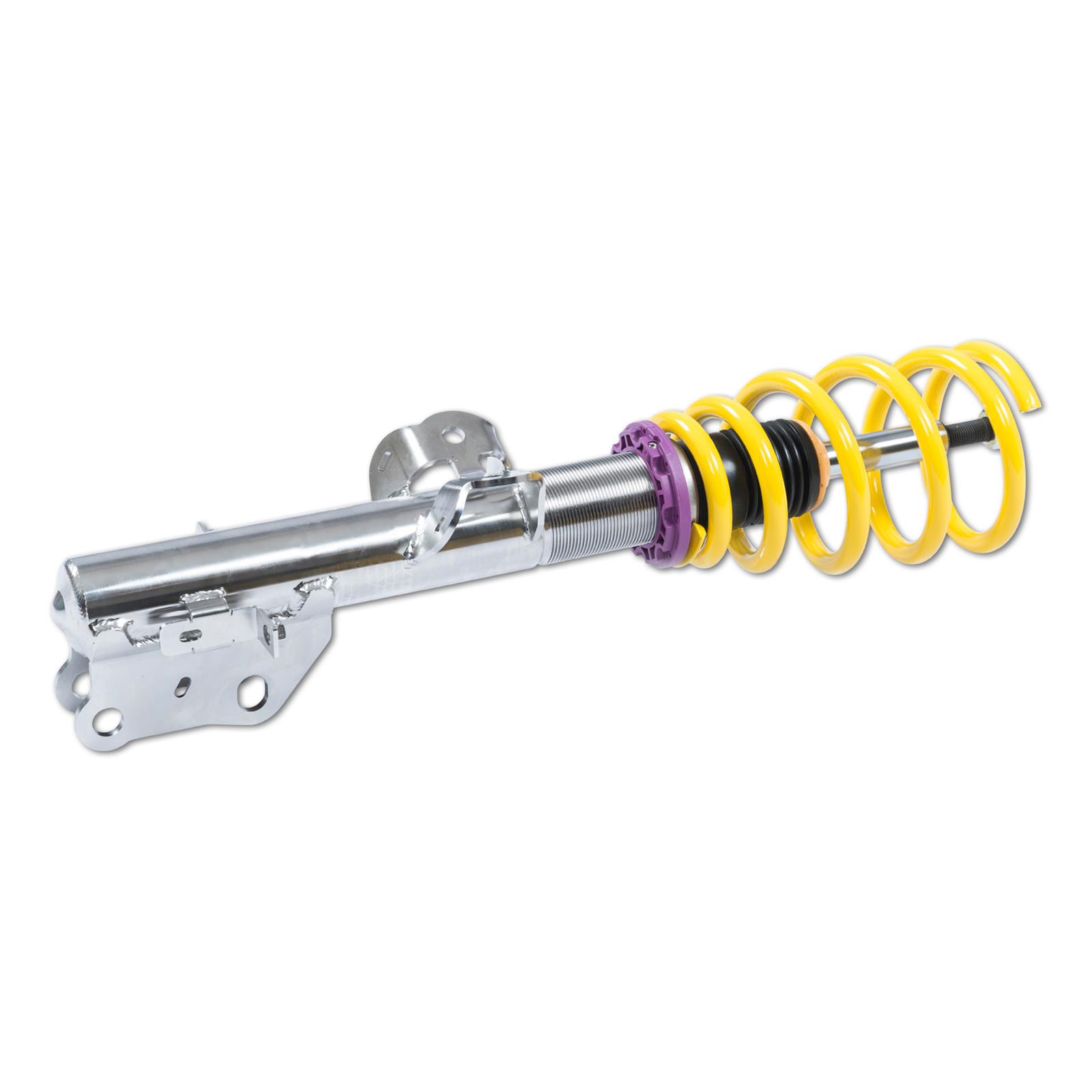 KW Variant 1 Coilover Kits for 2018-2023 MUSTANG - 10230081 Kits, 1, 0.8-1.6 in. lowered front, 0.6-1.4 in. lowered rear, Yellow Powdercoated Springs, Ford, With Electronic Dampers, Kit thumbnail 3