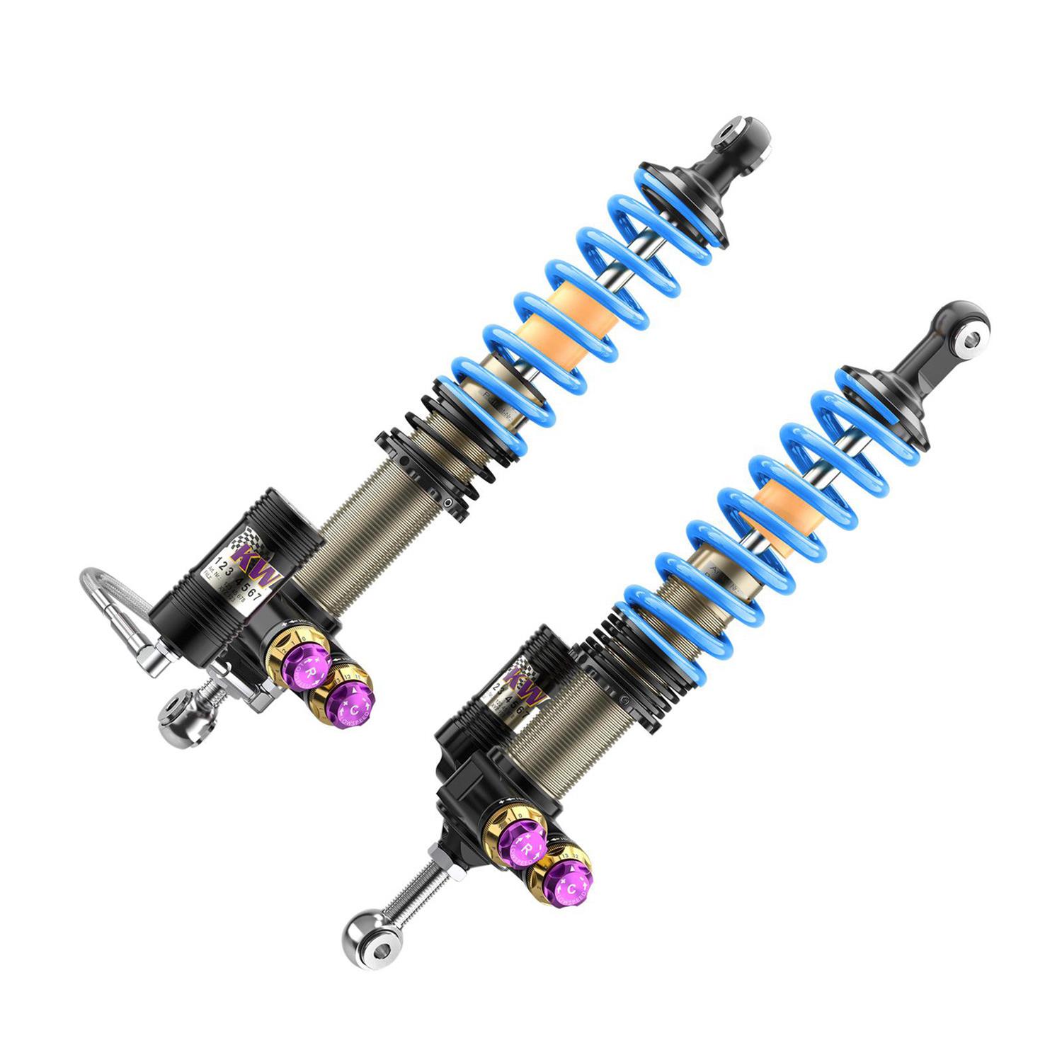 KW Suspensions Coilover Kits 3097100A Porsche Carrera GT (980) - Special Edition with Red & Blue Springs thumbnail 2