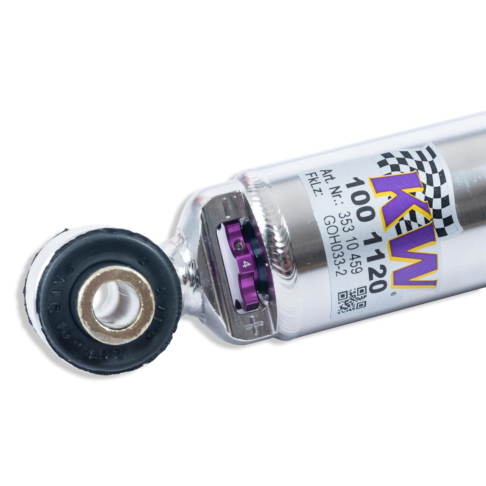 KW Variant 3 Coilover Kits 352100AV Kit, V3 fits Audi A4 (B9) Sedan 2WD w/o EDC; 50mm thumbnail 3