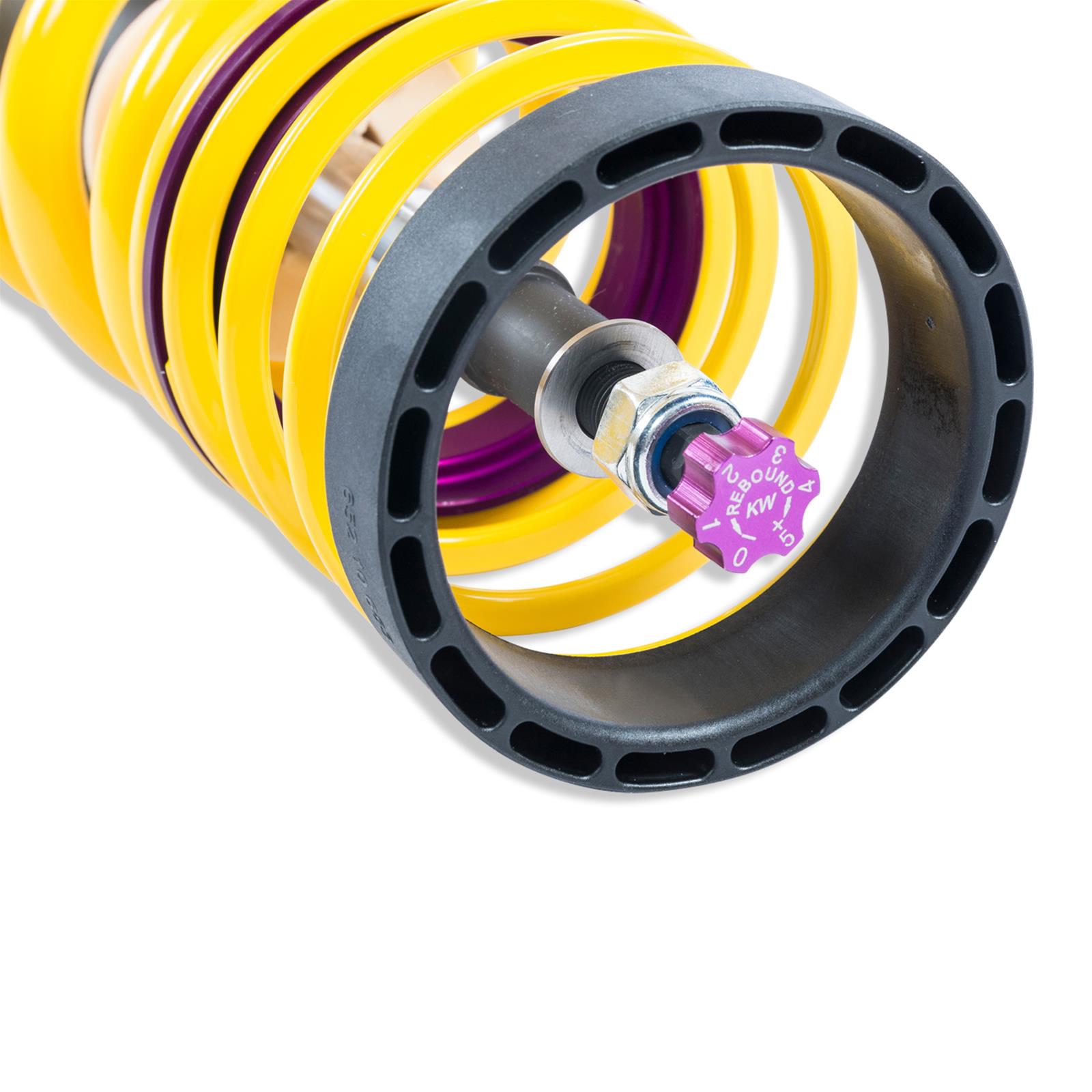 KW Variant 3 Coilover Kits 352100AV Kit, V3 fits Audi A4 (B9) Sedan 2WD w/o EDC; 50mm thumbnail 2