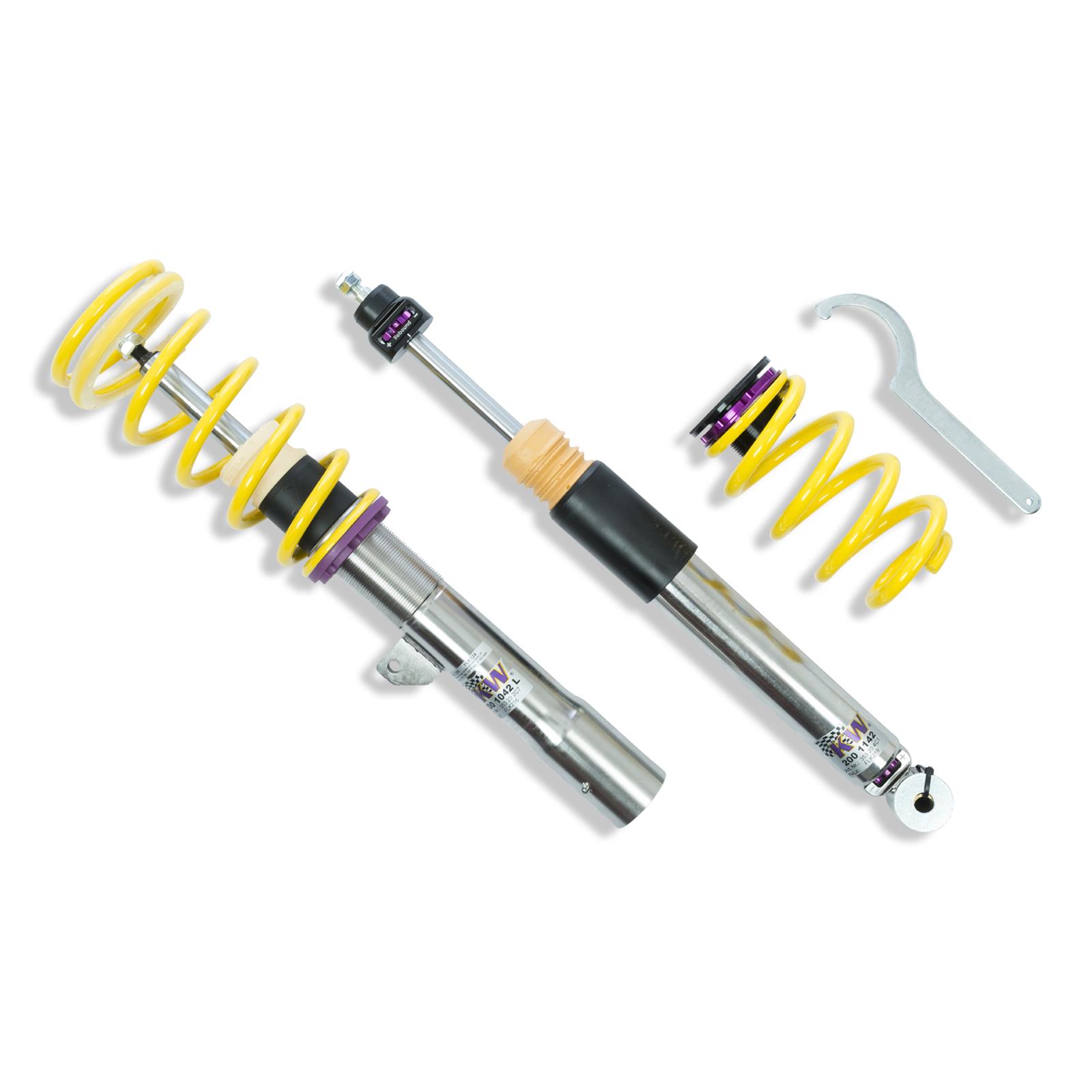 KW Variant 3 Coilover Kits 352200BN Kit, V3 fits BMW X1 (F48); Mini Cooper Clubman (F54); without electronic dampers thumbnail 3