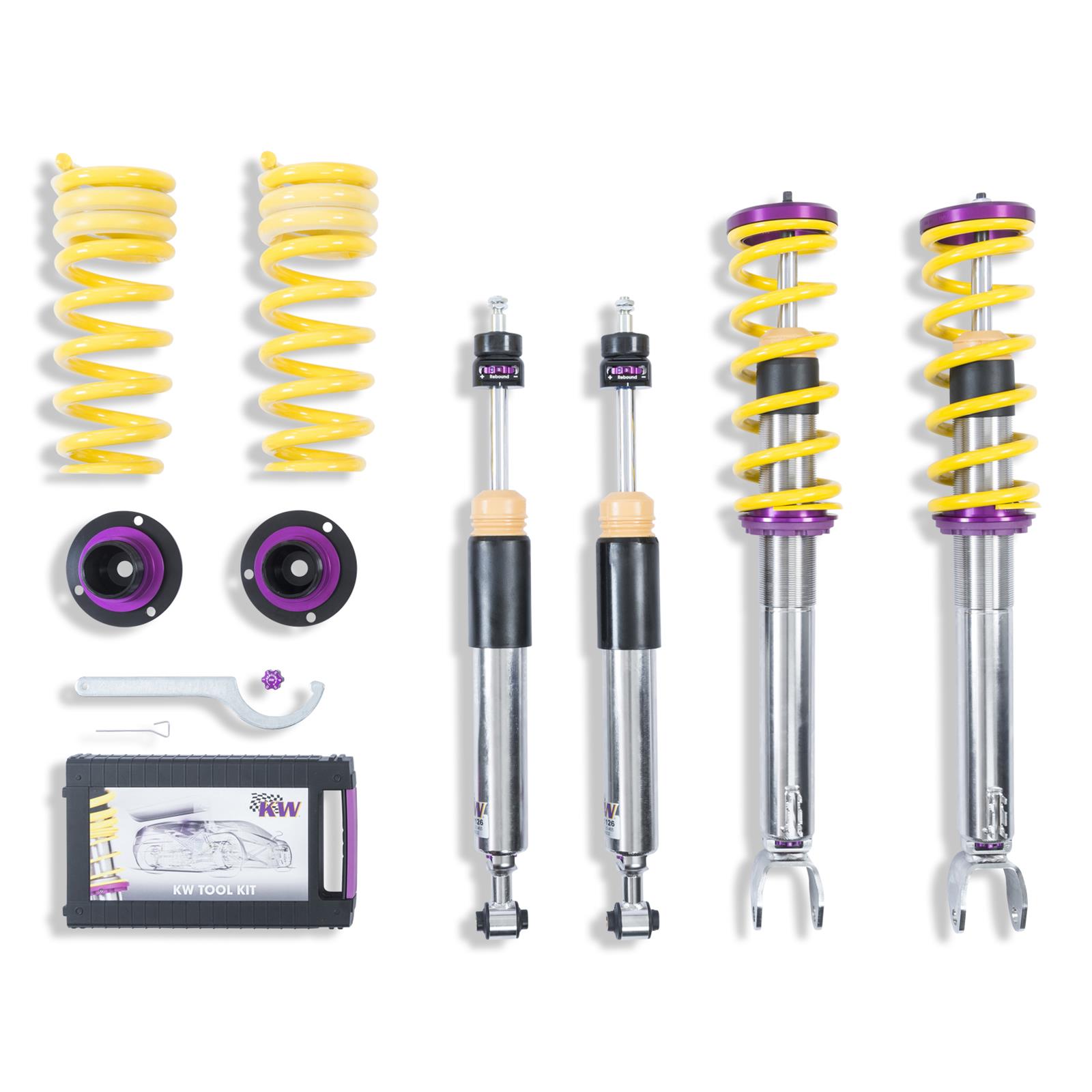 KW Variant 3 Coilover Kits 35225099 Kit, V3, Mercedes E300 Sedan (W213), E300 Coupe (C238); 2WD; without EDC