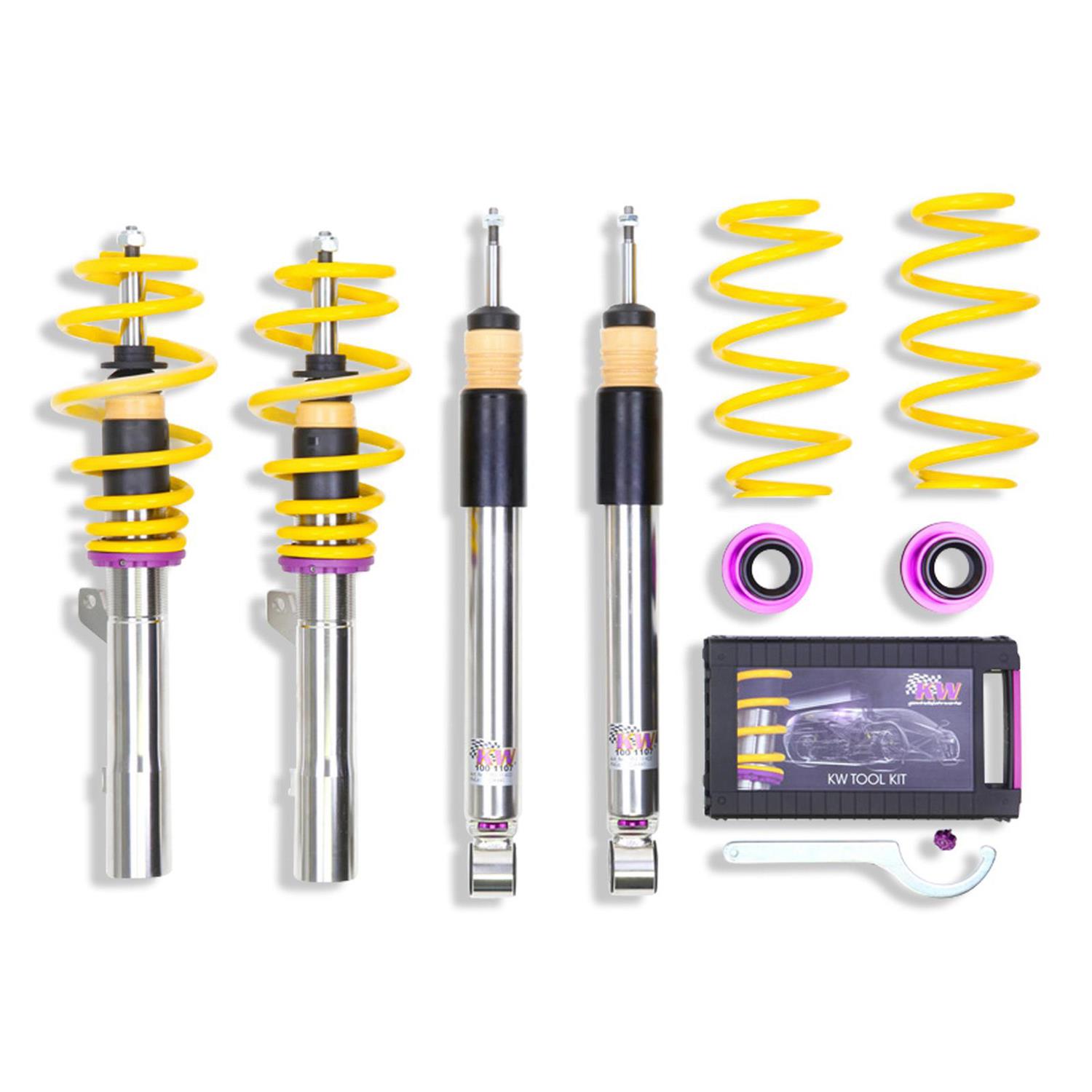 KW Suspensions Coilover Kits 352250AB Mercedes 500 E only Sedan (W124) thumbnail 2