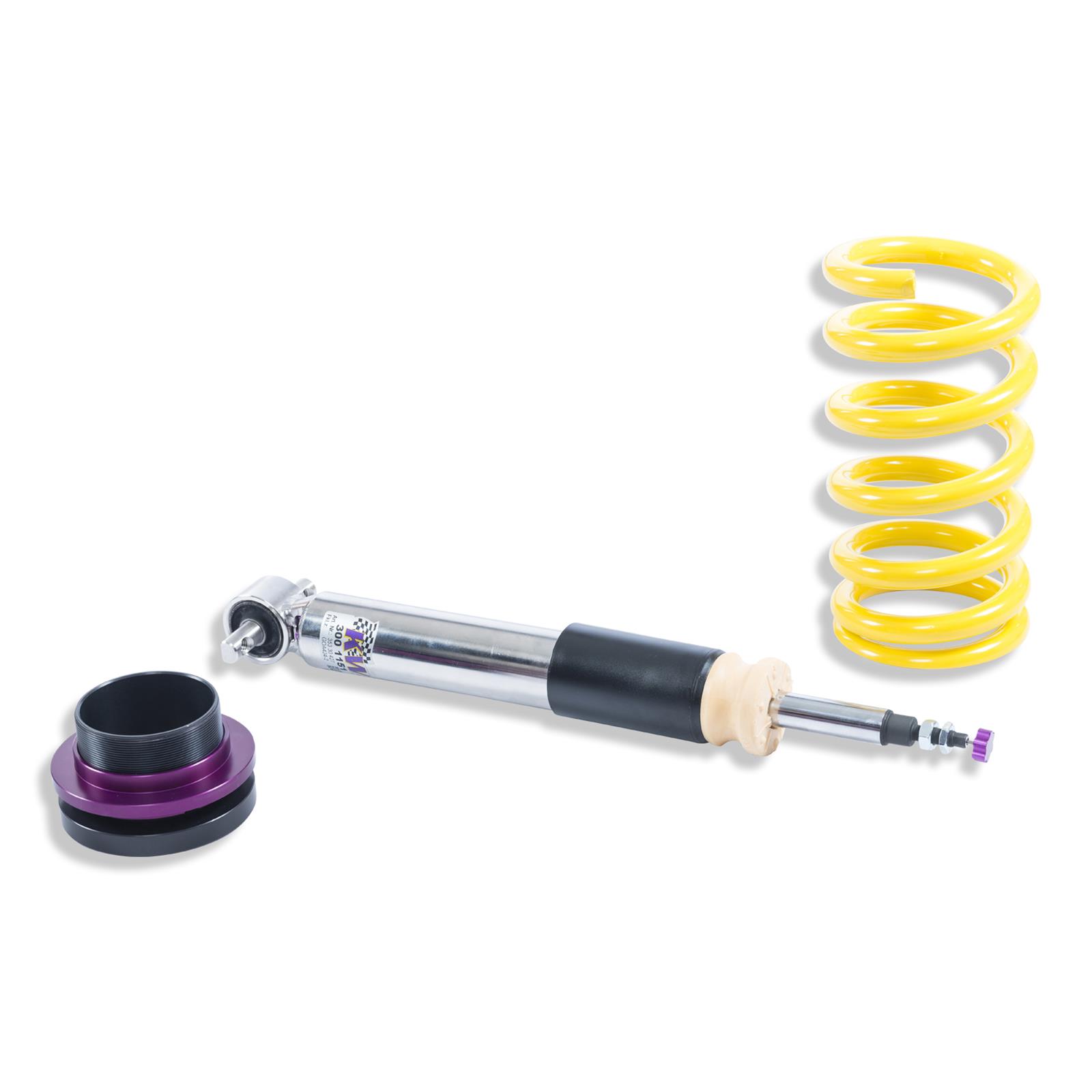 KW Variant 3 Coilover Kits 35230079 Kit, 3, 2018+ 'Mustang (S-550 Facelift); Fastback, Convertible, Without Electric Dampers, Front 20-40MM, Rear 15-35MM Drop thumbnail 8