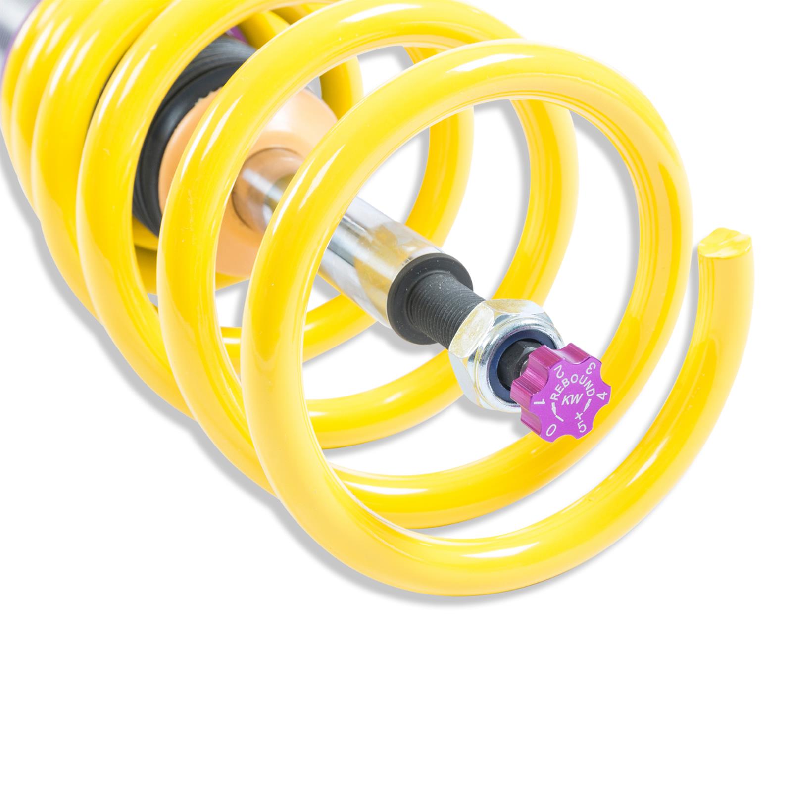 KW Variant 3 Coilover Kits 35230079 Kit, 3, 2018+ 'Mustang (S-550 Facelift); Fastback, Convertible, Without Electric Dampers, Front 20-40MM, Rear 15-35MM Drop thumbnail 3
