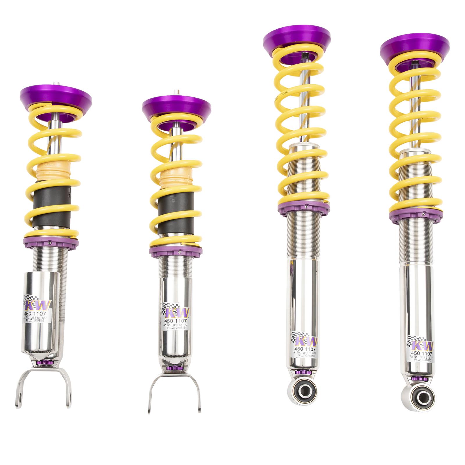 KW Variant 3 Coilover Kits for 2020-2023 CORVETTE - 35261029 Kit, 3, Adjustable Valving, With Magnetic Ride Control, Without Nose Lift, Chevy, Corvette, C8, Kit thumbnail 2