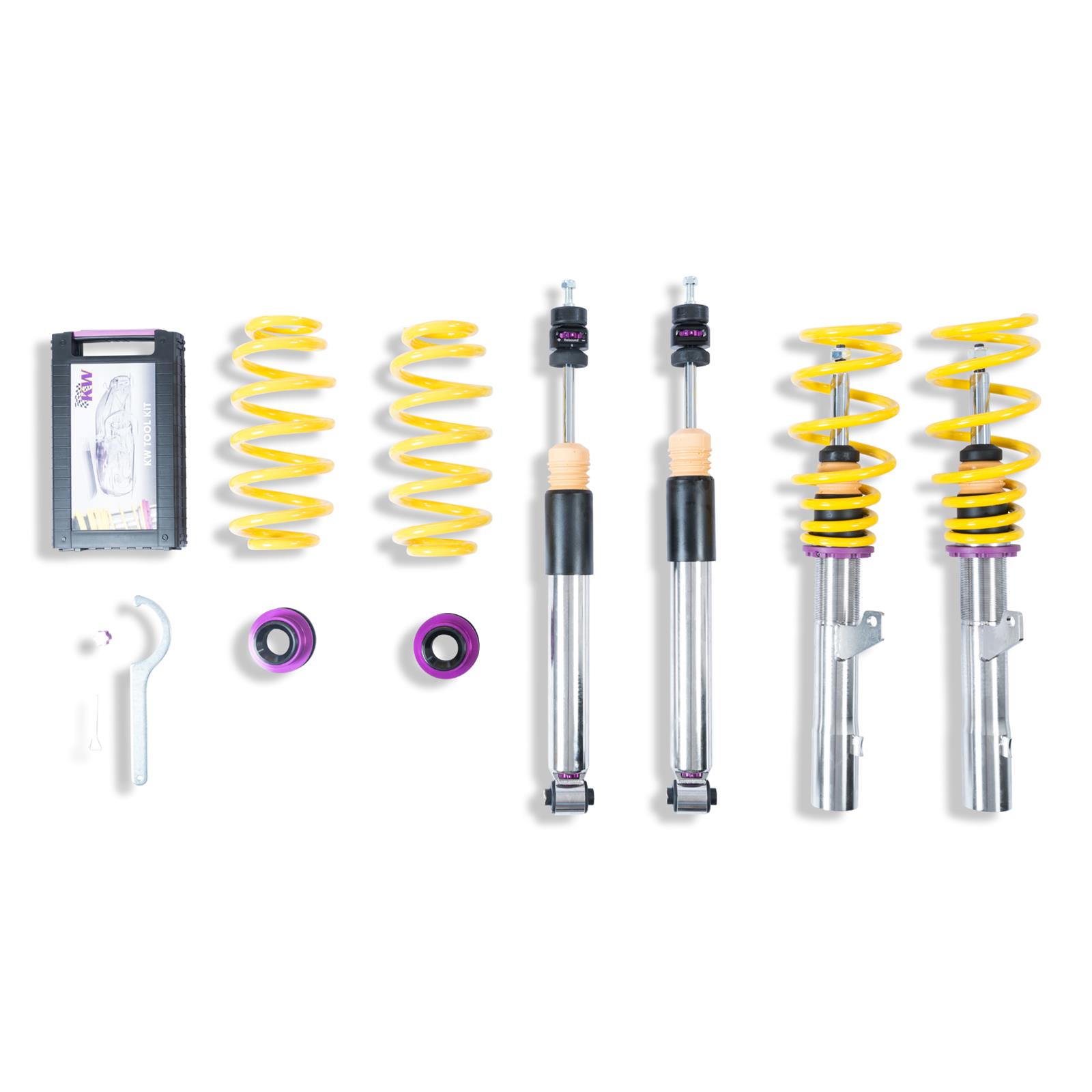 KW Variant 3 Coilover Kits 352800BB Kit, V3, VW Tiguan (MQB) FWD+AWD; without electronic dampers, thumbnail 4