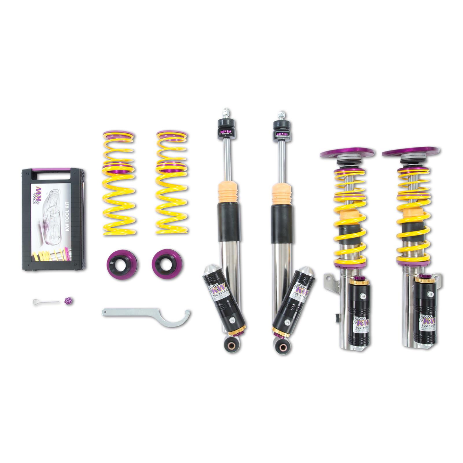 KW Club Sport Coilover Kits 397102AD Kit, Clubsport Kit 3 Way, Audi TT, TT-S; Coupe, Roadster; Audi TT-RS 2018+ thumbnail 3
