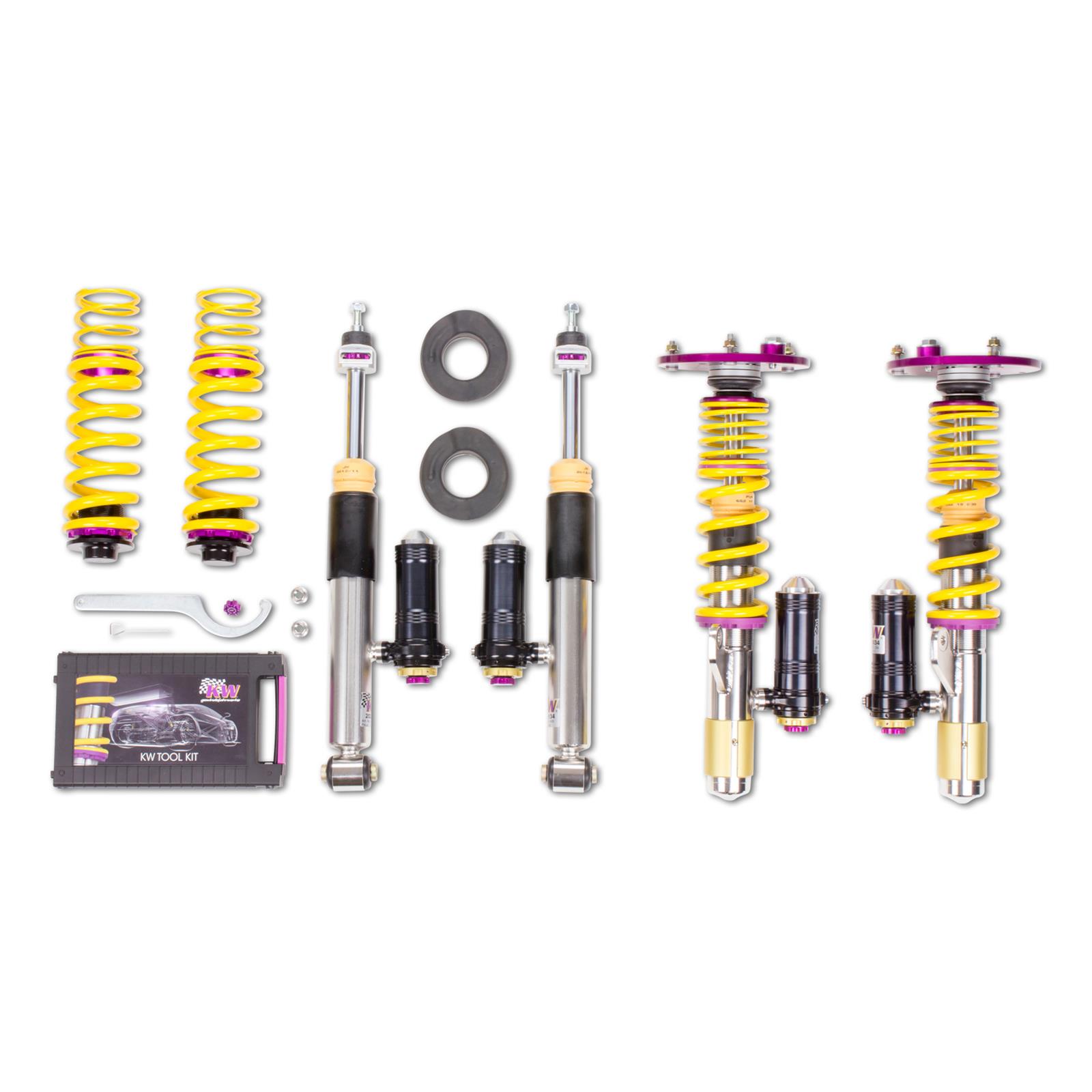 KW Club Sport Coilover Kits 3972020D Kit, Clubsport Kit 3 Way, BMW 3 Series F30 4 Series F32 2wd w/o EDC thumbnail 4