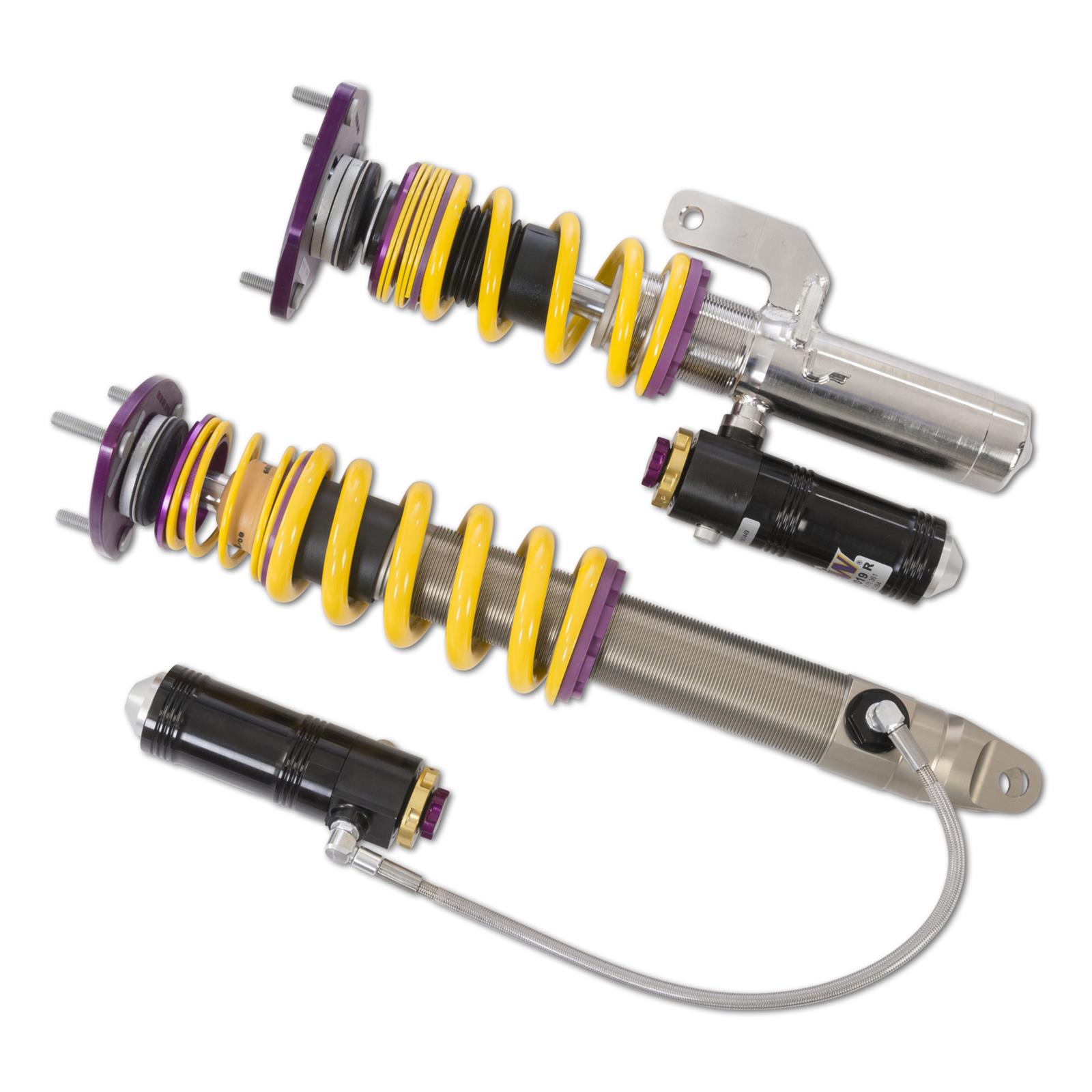 KW Club Sport Coilover Kits 39771246 Kit, Clubsport Kit 3 Way, Porsche 911 (991) Carrera, Carrera 2/2S/GTS, 4/4S/GTS, with PDCC
