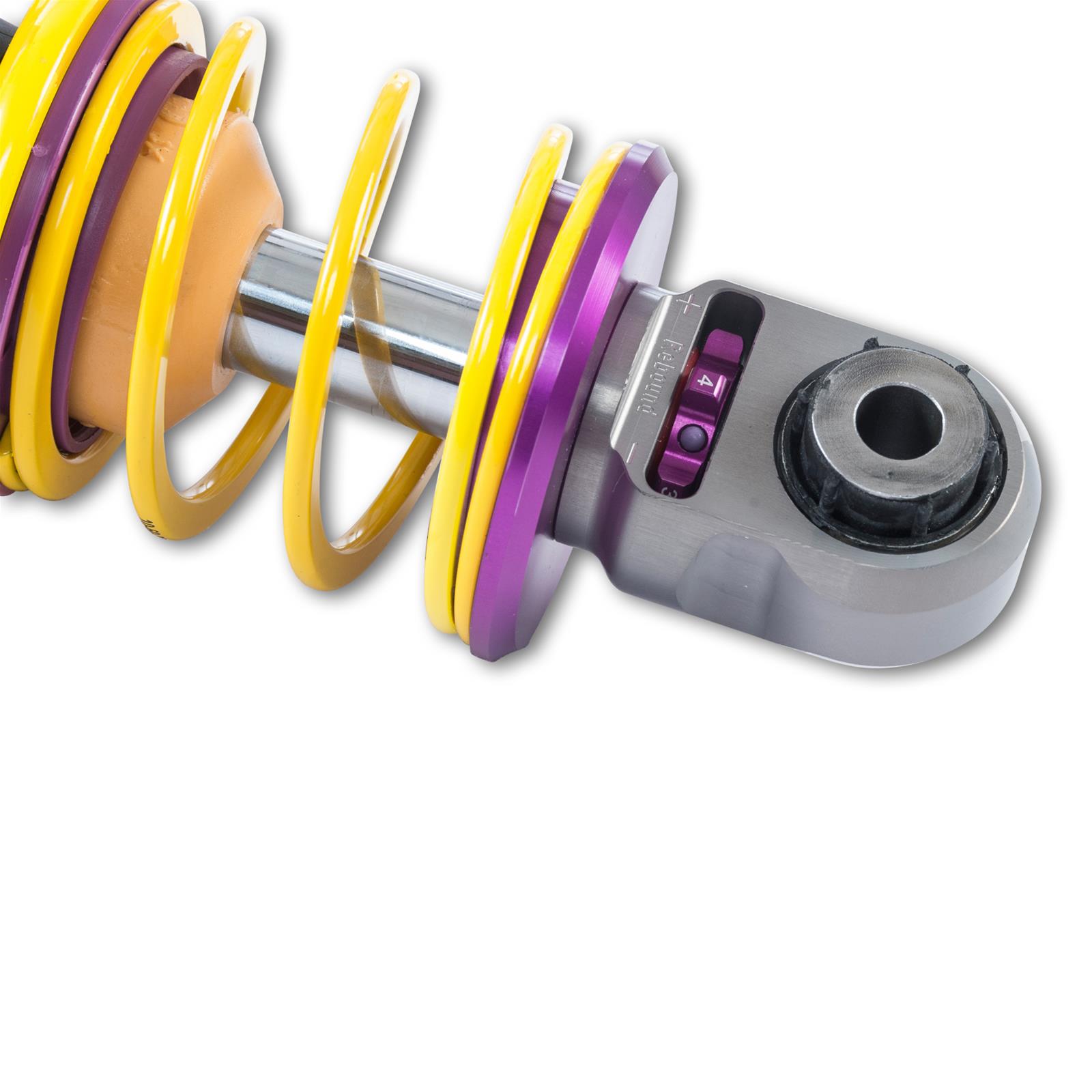 KW Variant 4 Coilover Kits 3A7100AM Kit, V4, Audi R8 (4S) Coupe, Spyder, without Magnetic Ride thumbnail 2