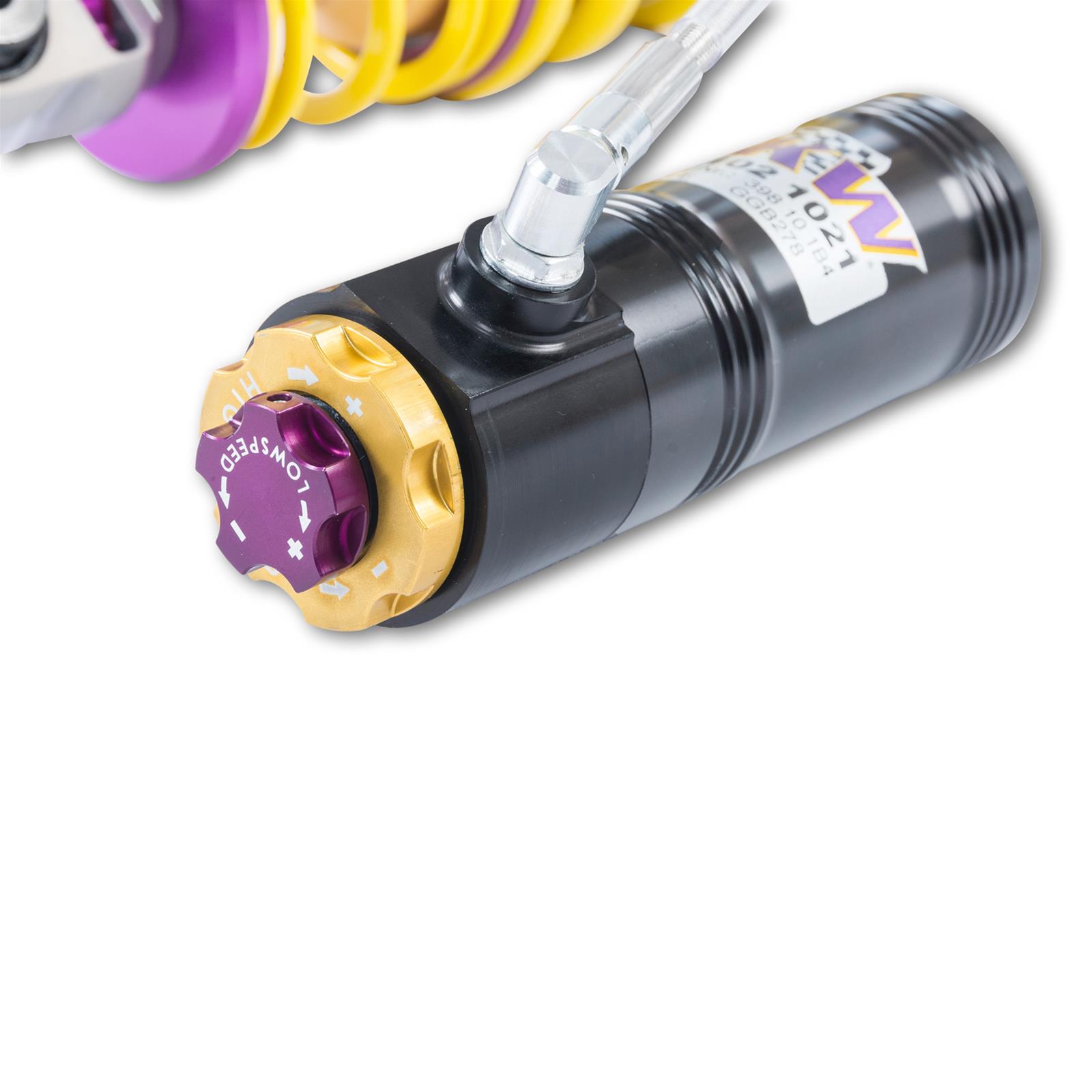 KW Variant 4 Coilover Kits 3A7100AM Kit, V4, Audi R8 (4S) Coupe, Spyder, without Magnetic Ride thumbnail 7