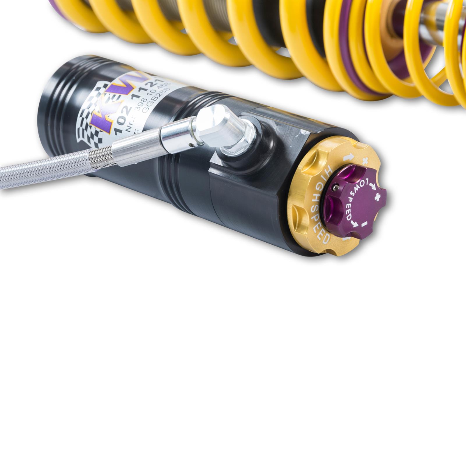 KW Variant 4 Coilover Kits 3A7100AM Kit, V4, Audi R8 (4S) Coupe, Spyder, without Magnetic Ride thumbnail 4