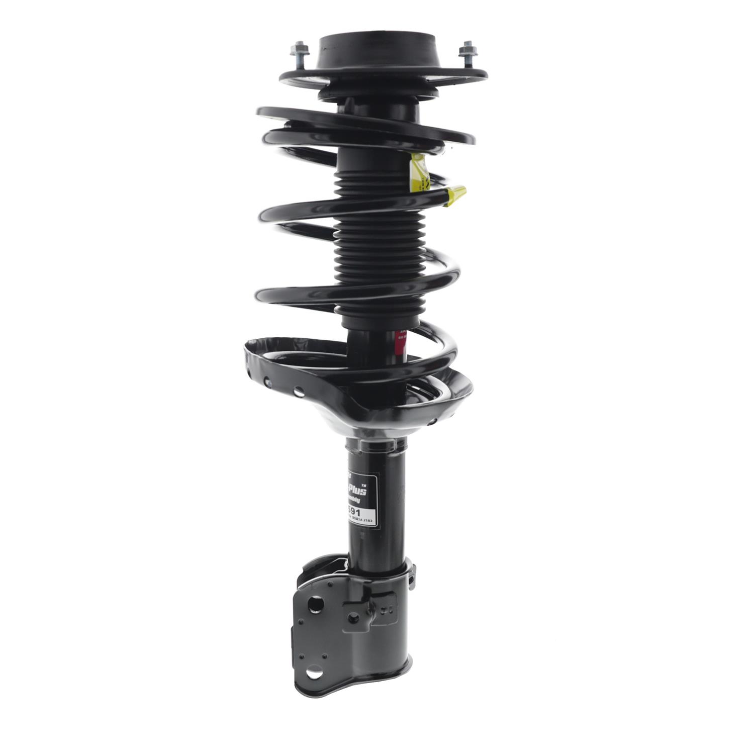 KYB Strut-Plus Assemblies for 2005-2009 LEGACY - SR4591 Suspension Strut and Coil Spring Assembly, Complete Corner Unit Assembly -Strut, Mount and Spring thumbnail 2
