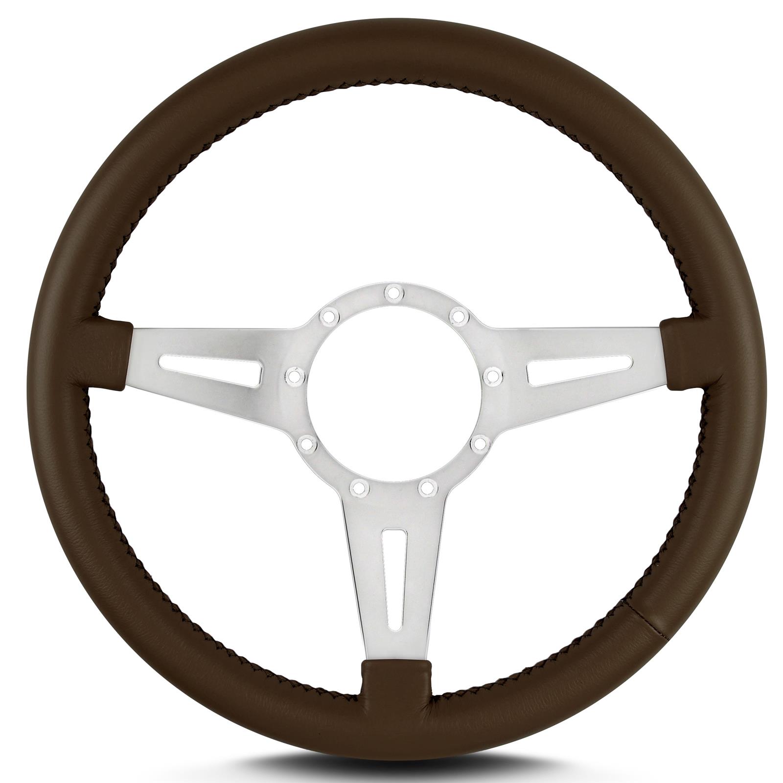 Lecarra Mark 4 Steering Wheel Elegante Polished w/Black Wrap 43202 Lecarra Mark 4 Steering Wheel Elegante Polished w/Black Wrap 43202