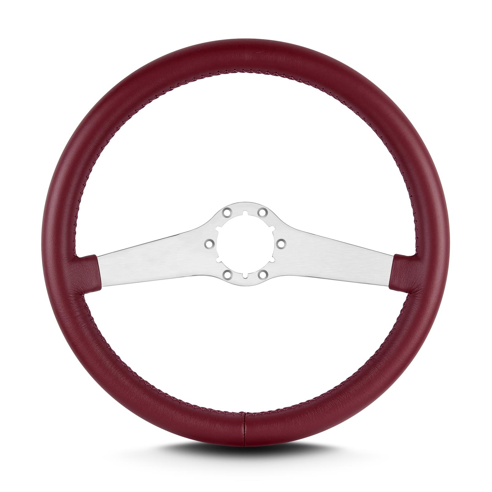 Lecarra Steering Wheel Stainless Steel  Vette Two Smooth