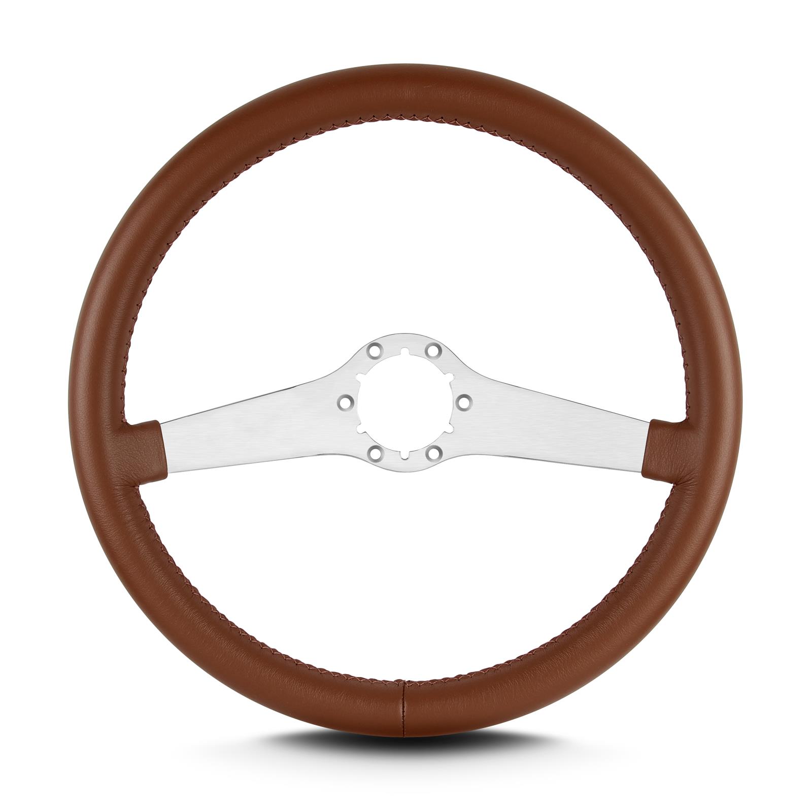 Lecarra Steering Wheel Stainless Steel  Vette Two Smooth
