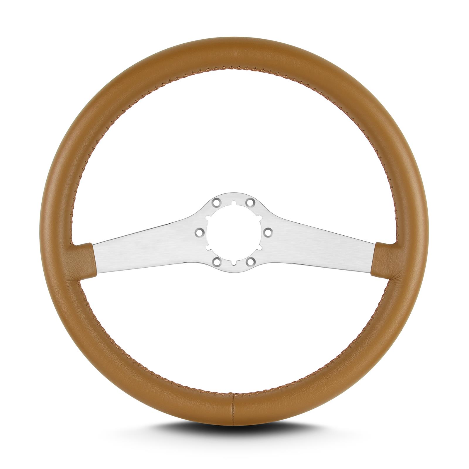 Lecarra Steering Wheel Stainless Steel  Vette Two Smooth