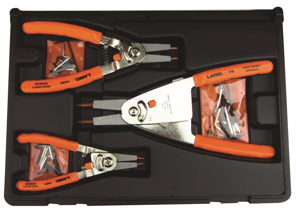 Lang Tools 1465 Lang Tools Quick Switch Convertible Snap Ring Pliers
