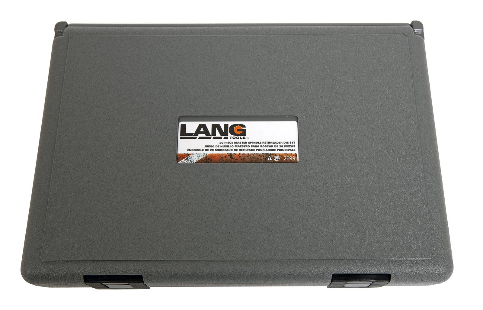 Lang Tools 2599 Lang Tools Spindle and Axle End Thread Restorer
