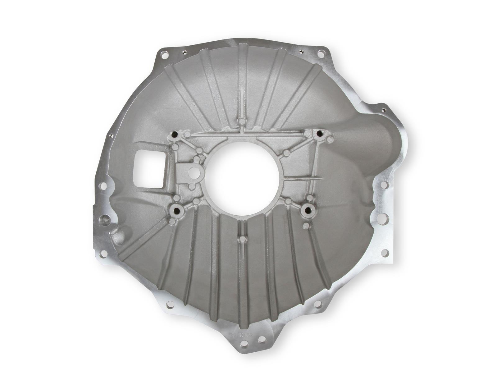 Lakewood Bellhousings LK4000 Bellhousing, Aluminum, Natural, 4.684 in. Bore, 6.450 in. Depth, Chevrolet, Each