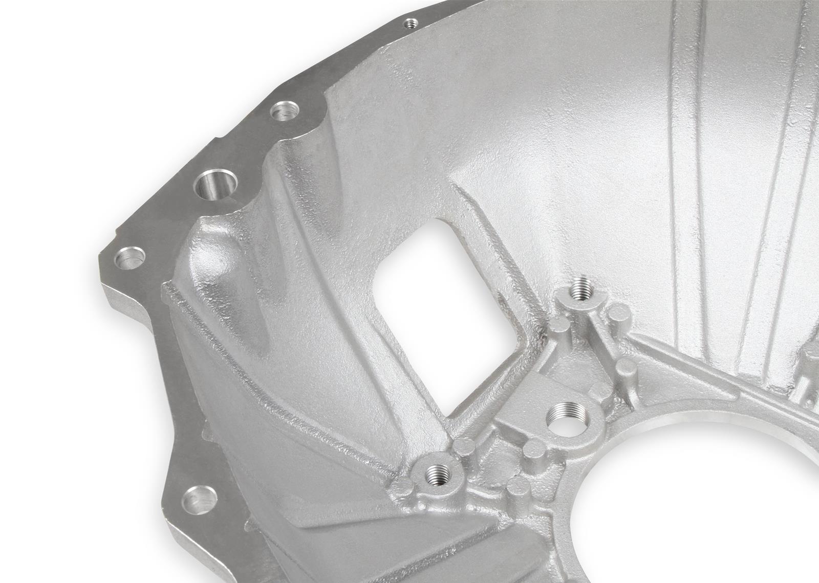 Lakewood Bellhousings LK4000 Bellhousing, Aluminum, Natural, 4.684 in. Bore, 6.450 in. Depth, Chevrolet, Each thumbnail 5