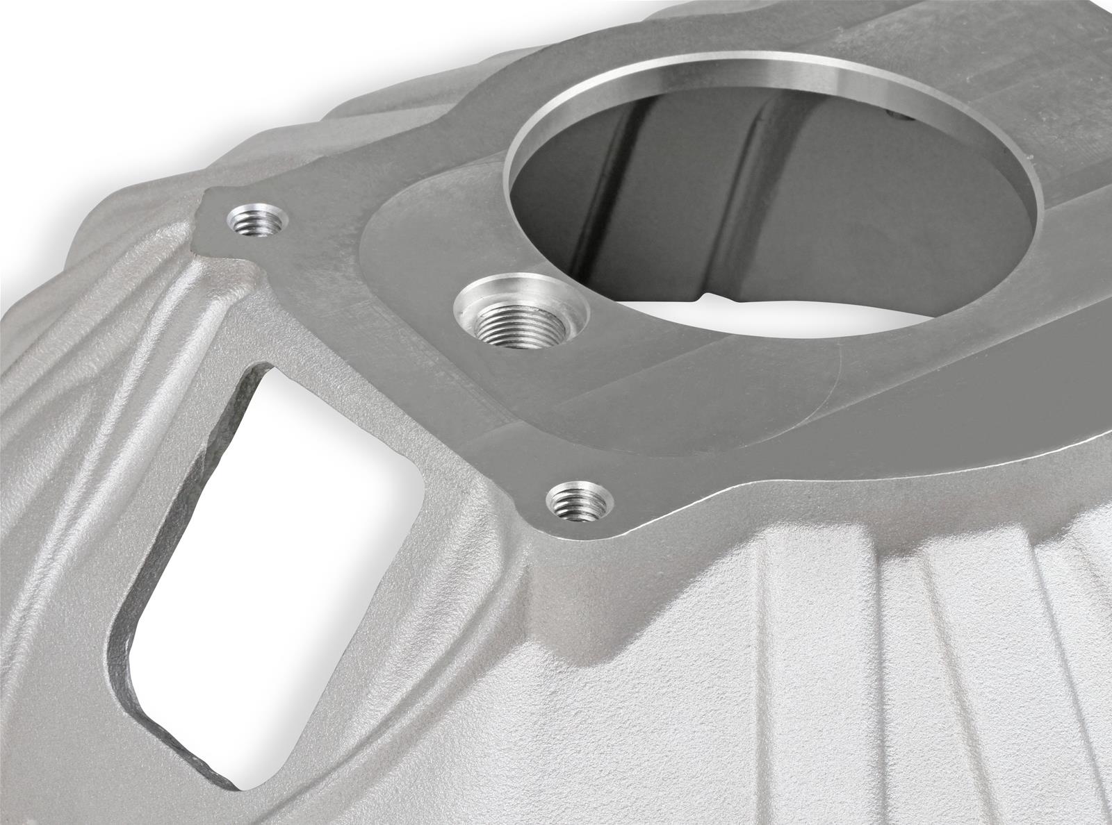 Lakewood Bellhousings LK4000 Bellhousing, Aluminum, Natural, 4.684 in. Bore, 6.450 in. Depth, Chevrolet, Each thumbnail 2