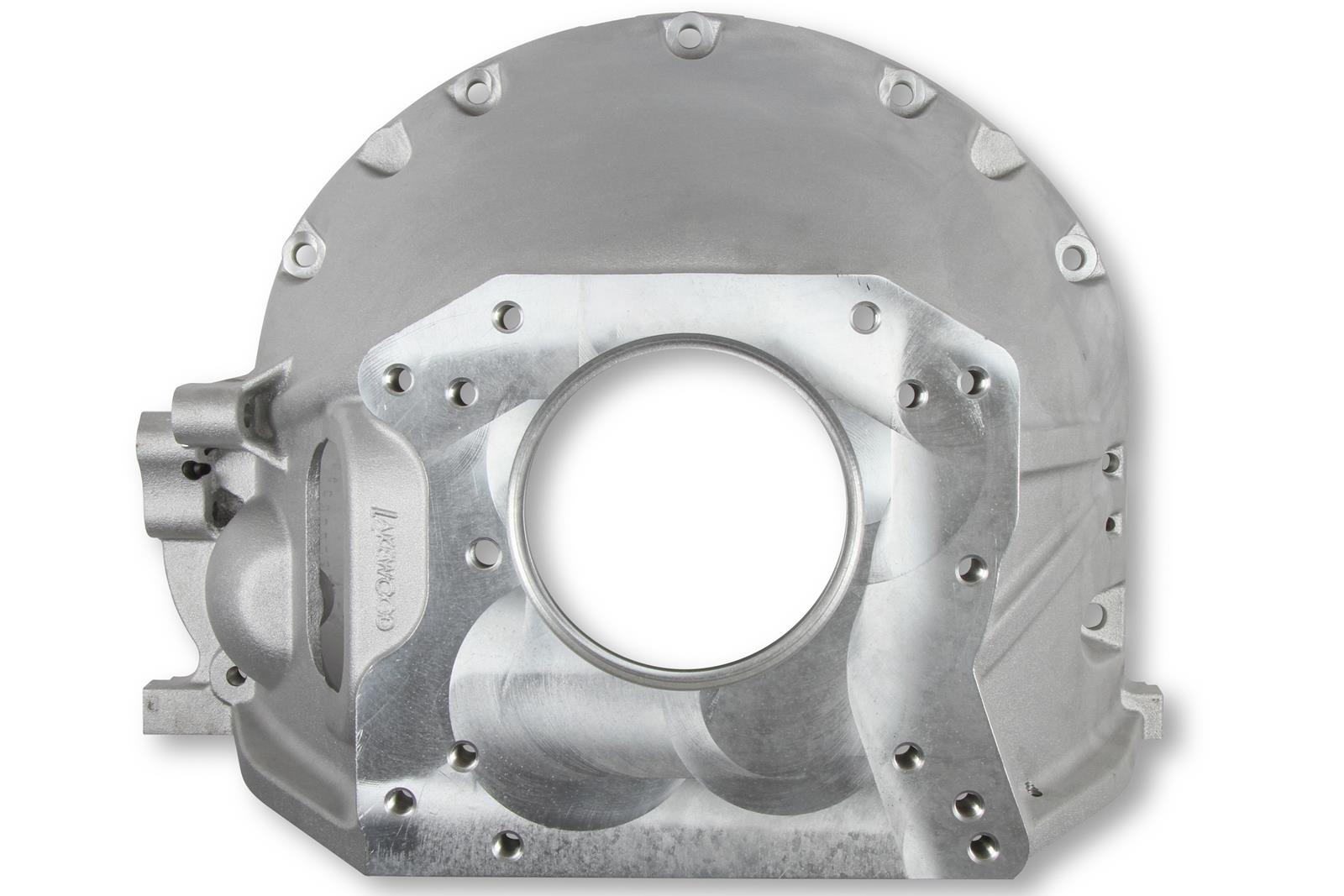 Lakewood Bellhousings LK7000 Bellhousings, Aluminum, Natural, for Use with 130-tooth Flywheel with 10.5 in. Clutch, Chrysler, Dodge, Plymouth, Each thumbnail 6