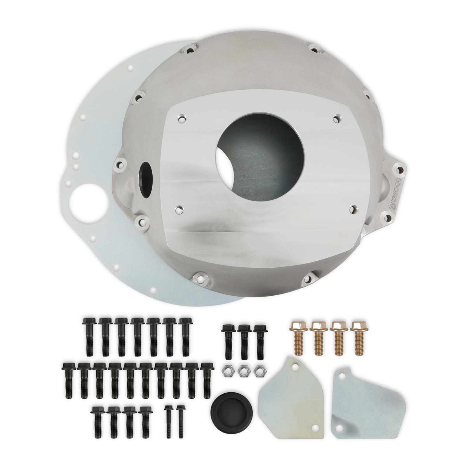 Lakewood Bellhousings LK7200K Bellhousing, Aluminum, Natural, Chrysler, Dodge, Kit thumbnail 2