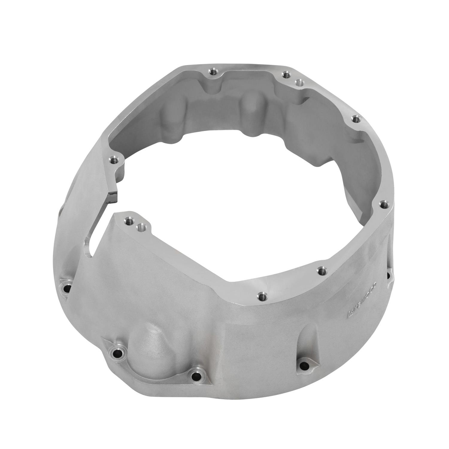 Lakewood Bellhousings LK7400K Bellhousing, Aluminum, Natural, Mopar Hemi V8 Gen III Engine to TR6060 Transmission, Kit thumbnail 4