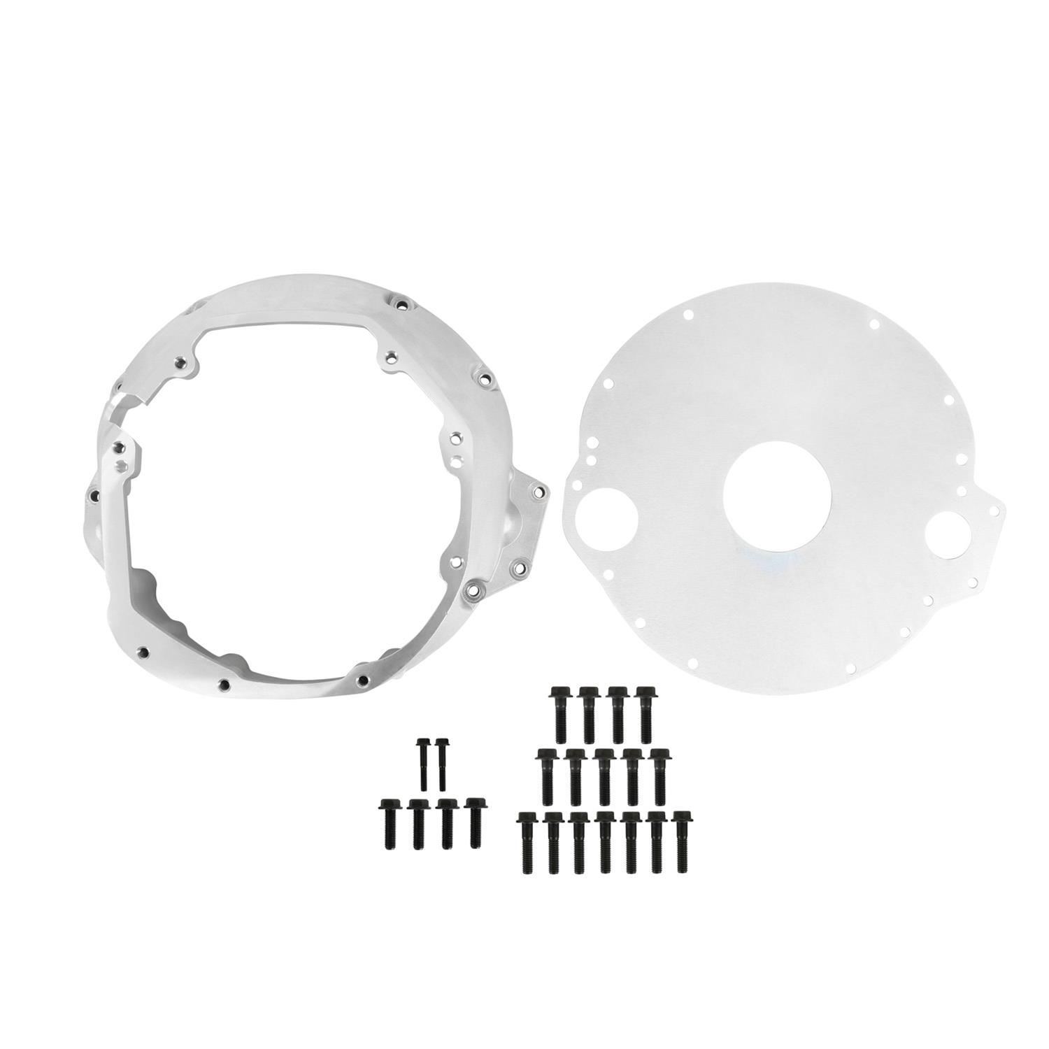 Lakewood Bellhousings LK7400K Bellhousing, Aluminum, Natural, Mopar Hemi V8 Gen III Engine to TR6060 Transmission, Kit thumbnail 8