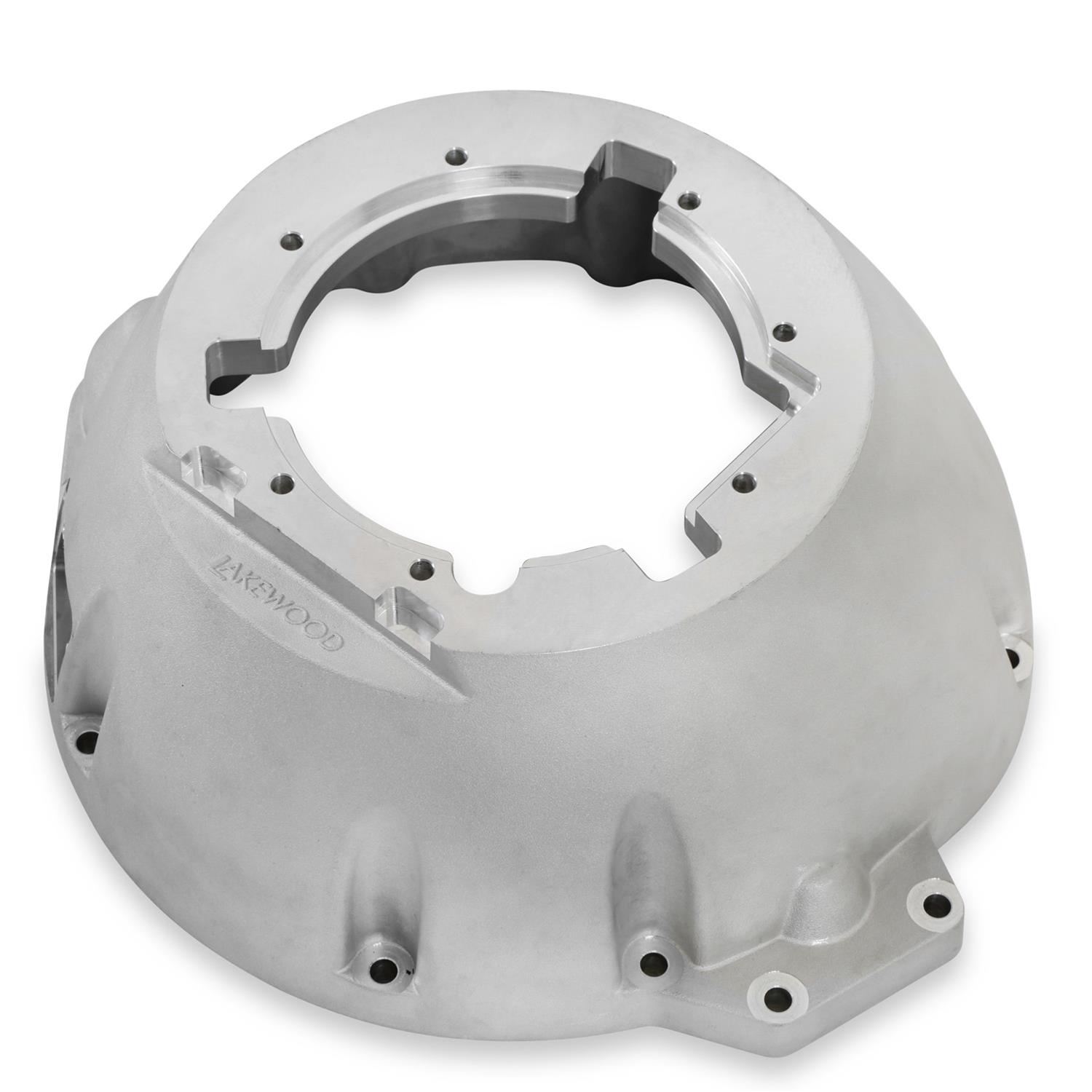 Lakewood Bellhousings LK7500K Bellhousing, Aluminum, Natural, Mopar, Gen III Hemi, 4L80E/4L85E, Each thumbnail 3