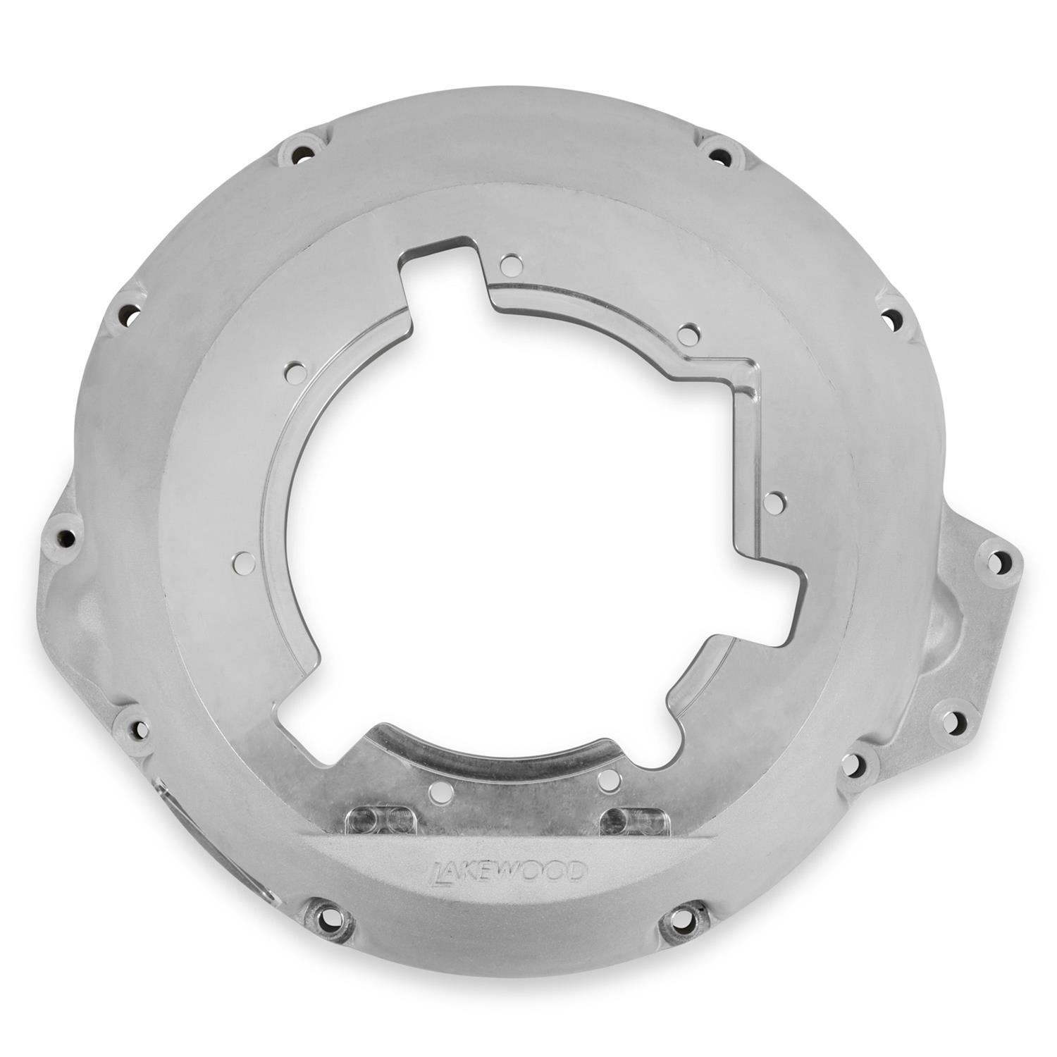 Lakewood Bellhousings LK7500K Bellhousing, Aluminum, Natural, Mopar, Gen III Hemi, 4L80E/4L85E, Each thumbnail 5