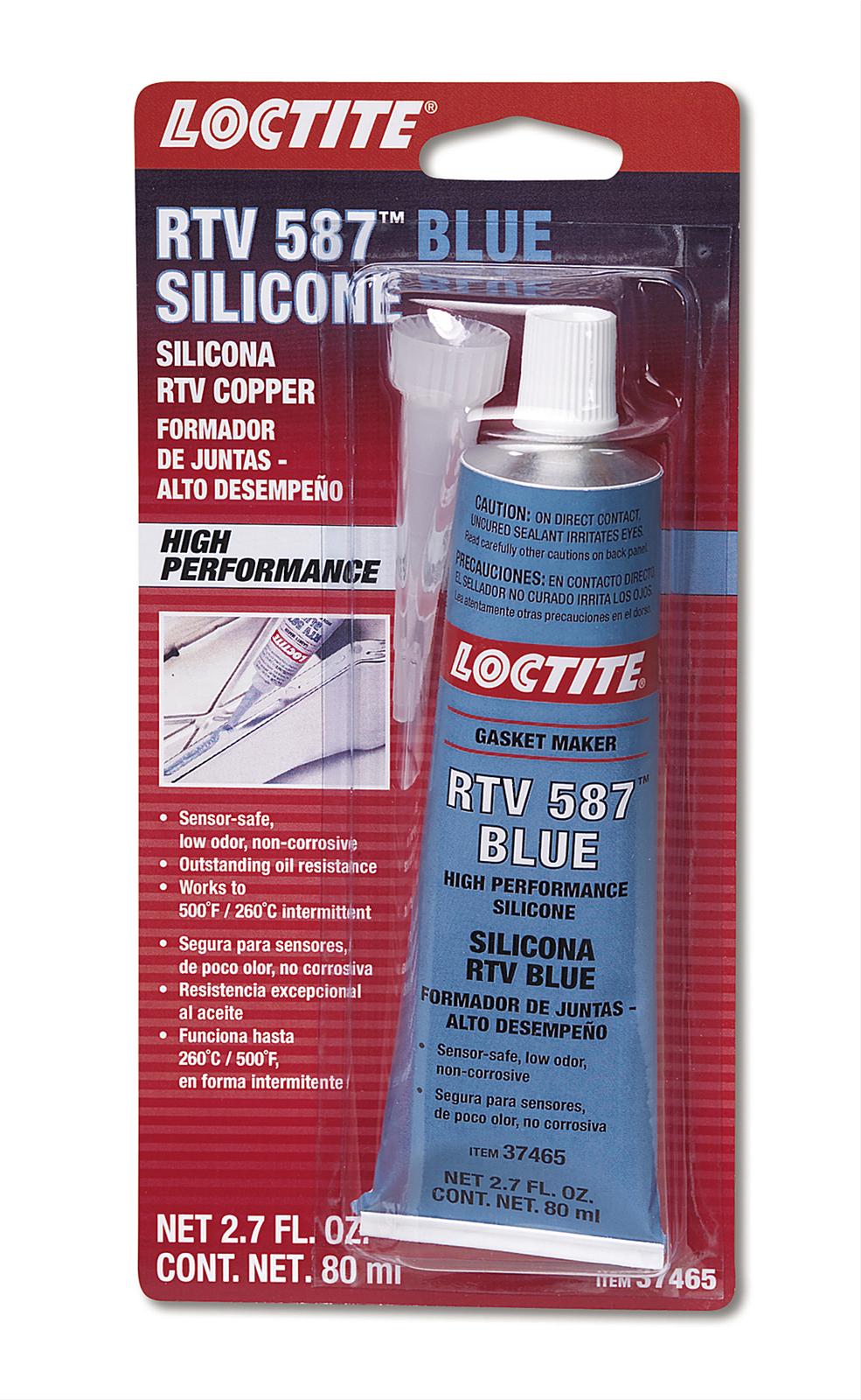 Loctite 37465 Loctite RTV 587 Blue Silicone Gasket Maker Summit Racing