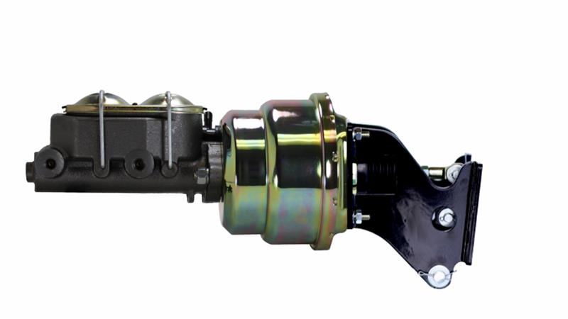 LEED Brakes Master Cylinder and Brake Booster Combos 761A3 7 in. Booster, Zinc, Firewall Mount, Dual Bowl Cylinder, Cast iron, Natural, Non-Adjustable Proportioning Valve, Disc/Disc, Kit thumbnail 2