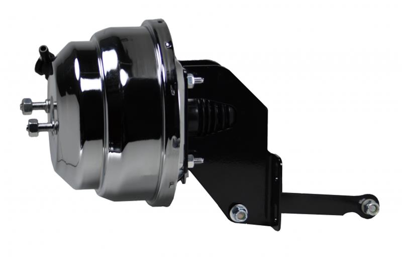 LEED Brakes Power Brake Boosters A9 Booster, Brake, Vacuum Dual Diaphragm, 8 in. Diameter, Steel, Chrome, Each