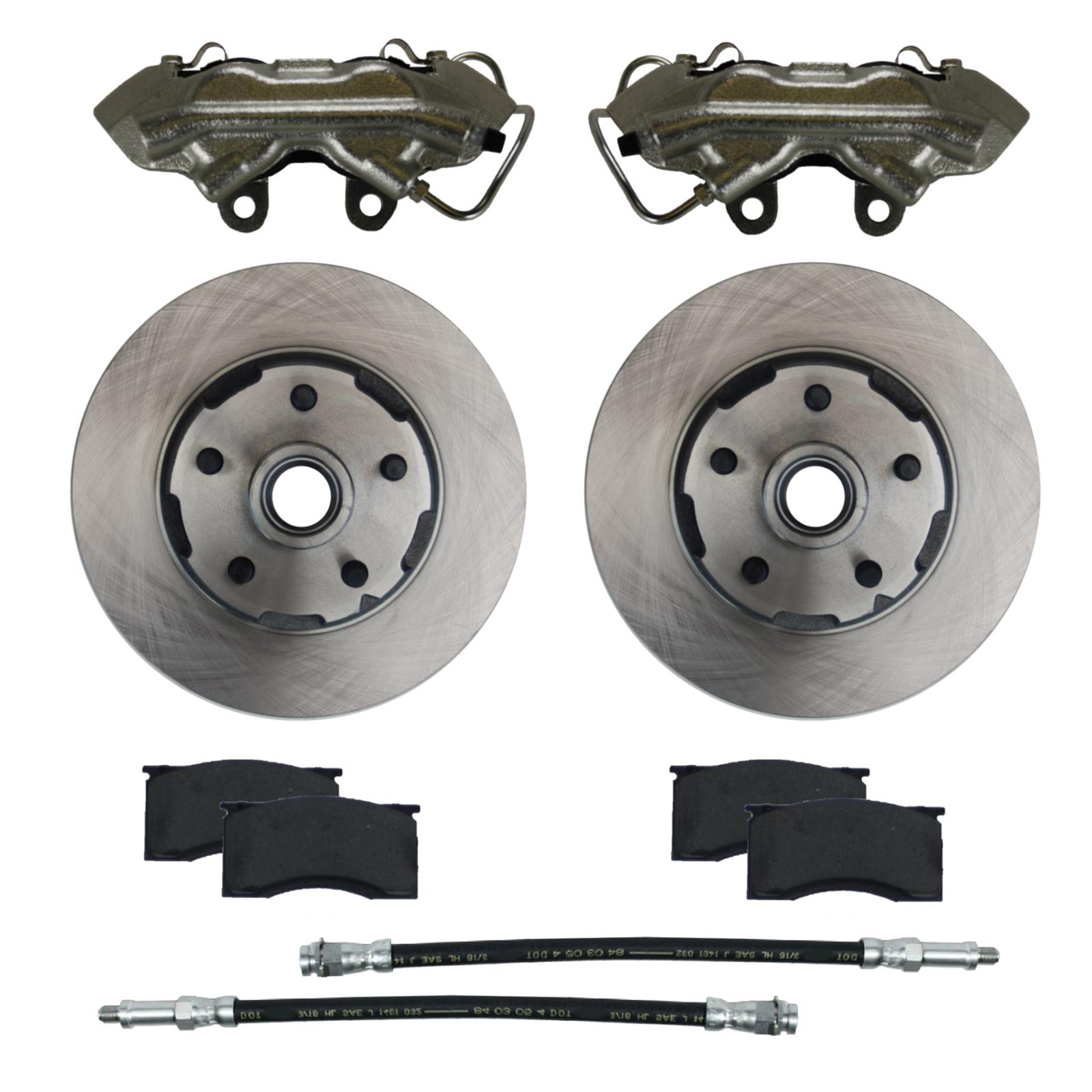 Leed Brakes CC0001RK LEED Brakes Front Disc Brake Conversion Kits