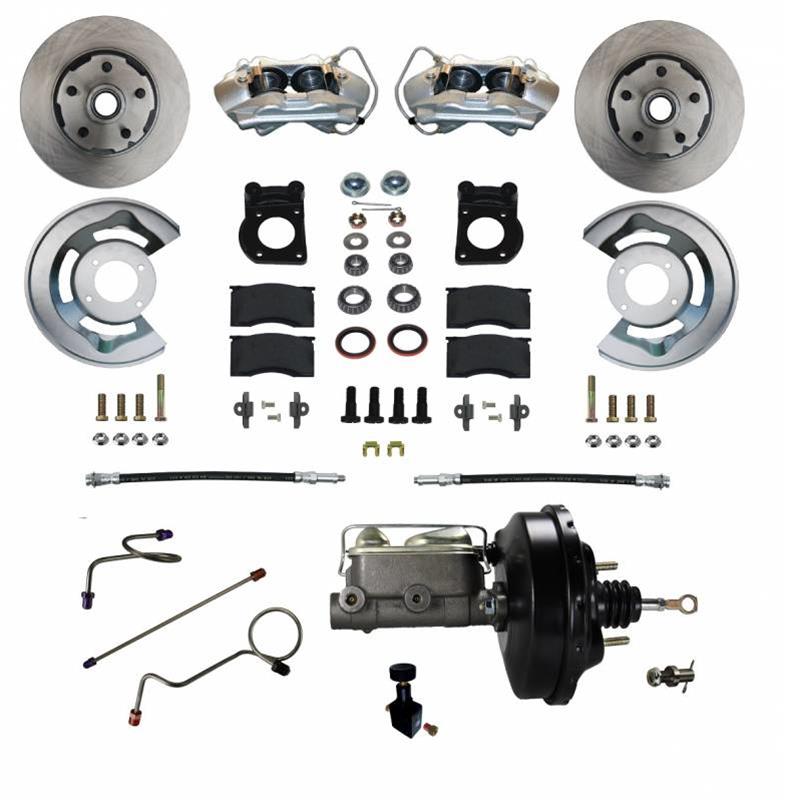 Leed Brakes FC0004W405 LEED Brakes Front Disc Brake Conversion Kits Summit Racing